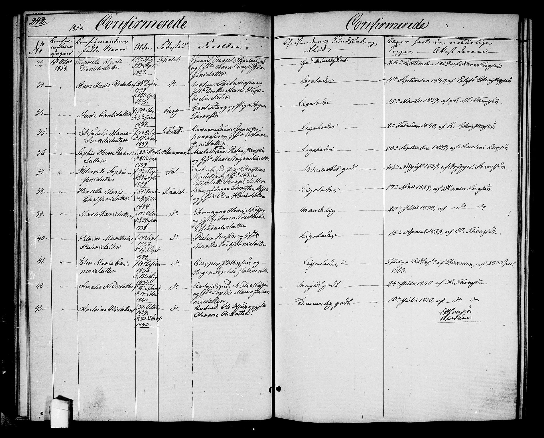 Halden prestekontor Kirkebøker, SAO/A-10909/G/Ga/L0004: Parish register (copy) no. 4, 1845-1854, p. 242