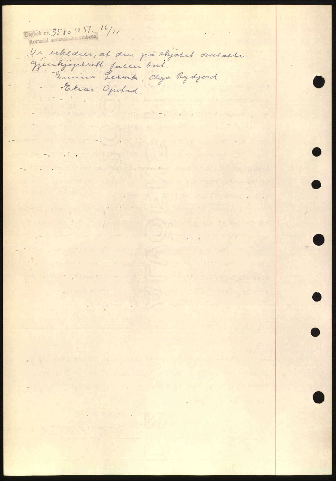 Romsdal sorenskriveri, AV/SAT-A-4149/1/2/2C: Mortgage book no. A1, 1936-1936, Diary no: : 723/1936