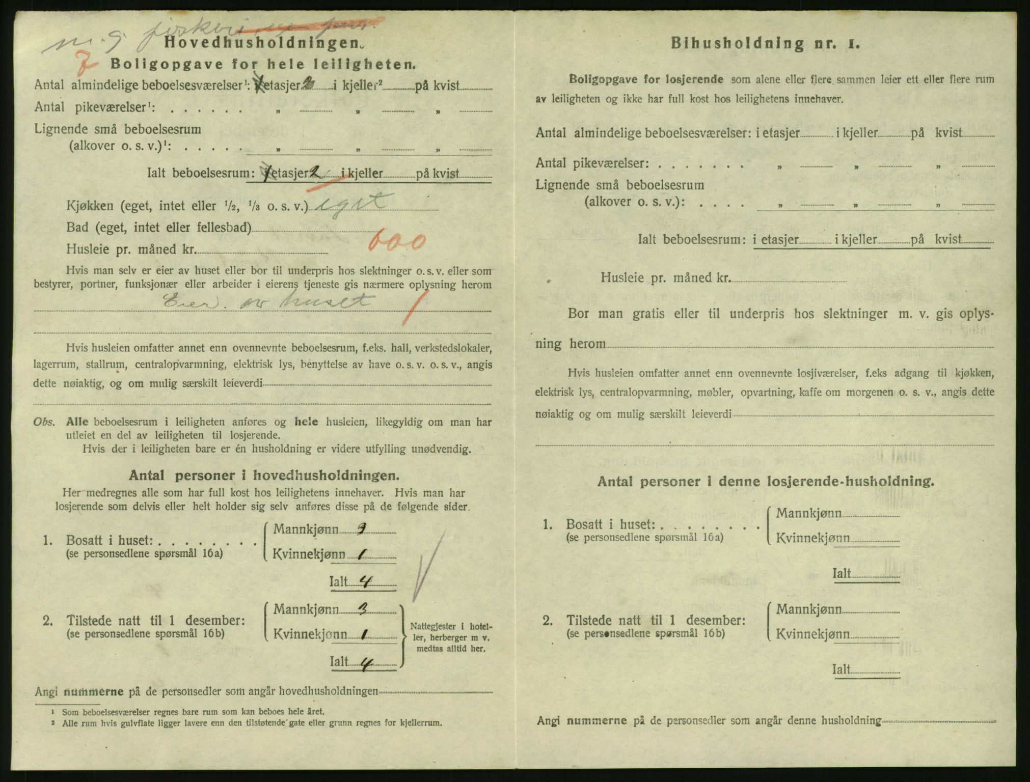 SAKO, 1920 census for Larvik, 1920, p. 3119