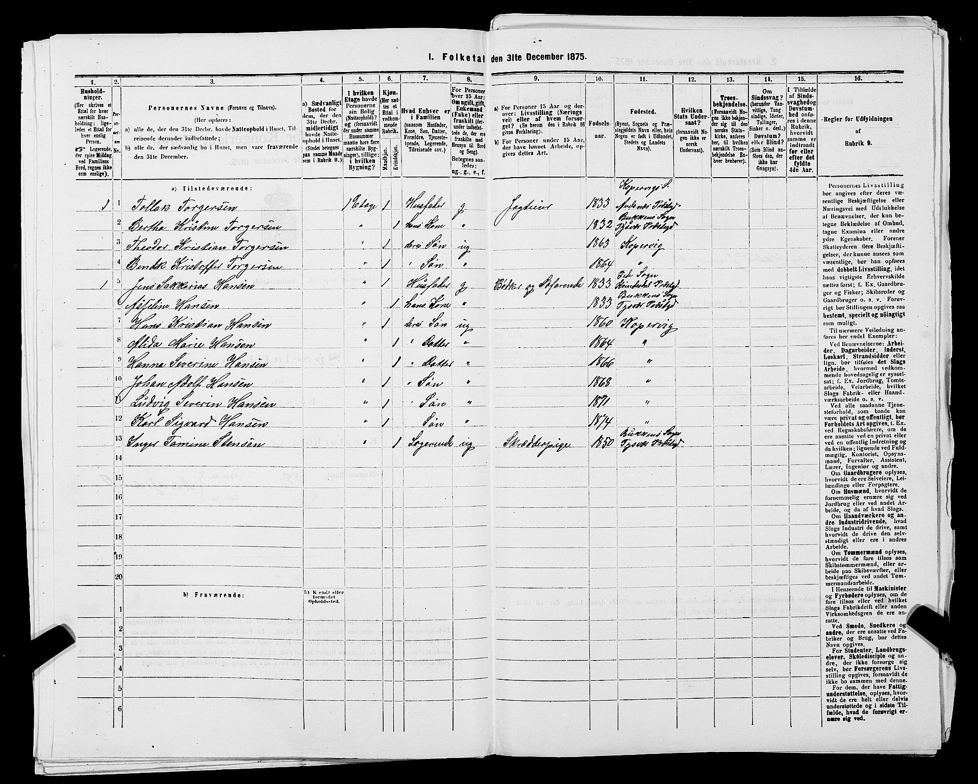 SAST, 1875 census for 1105B Avaldsnes/Kopervik, 1875, p. 59