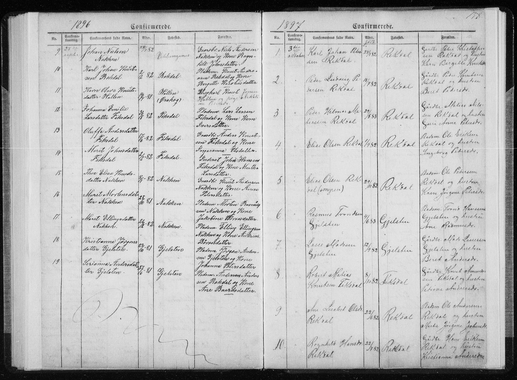 Ministerialprotokoller, klokkerbøker og fødselsregistre - Møre og Romsdal, SAT/A-1454/540/L0541: Parish register (copy) no. 540C01, 1867-1920, p. 158