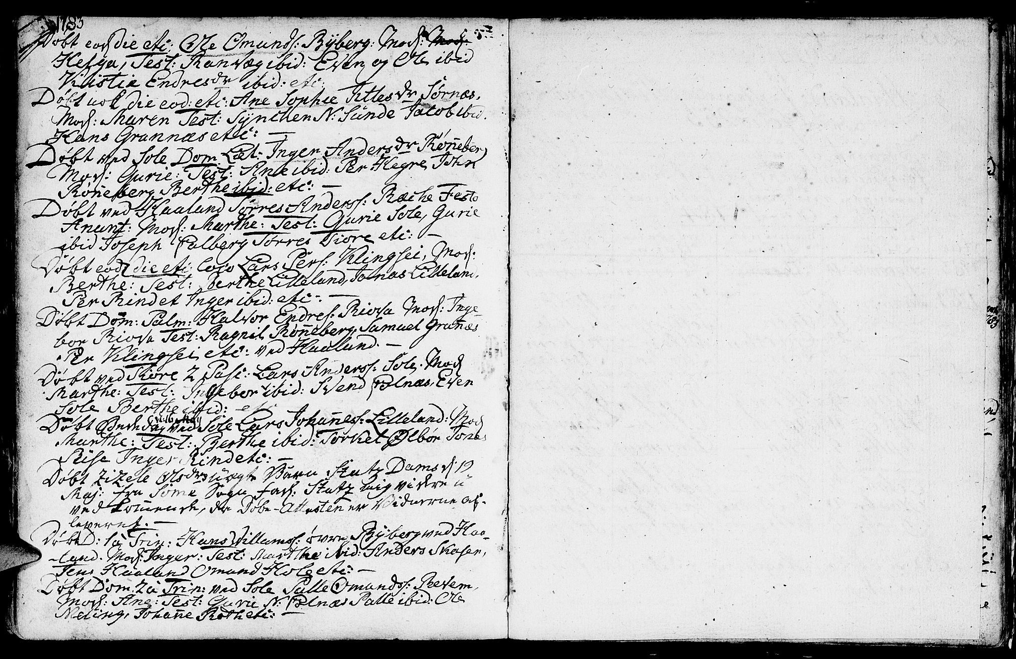 Håland sokneprestkontor, AV/SAST-A-101802/001/30BA/L0002: Parish register (official) no. A 2, 1722-1794