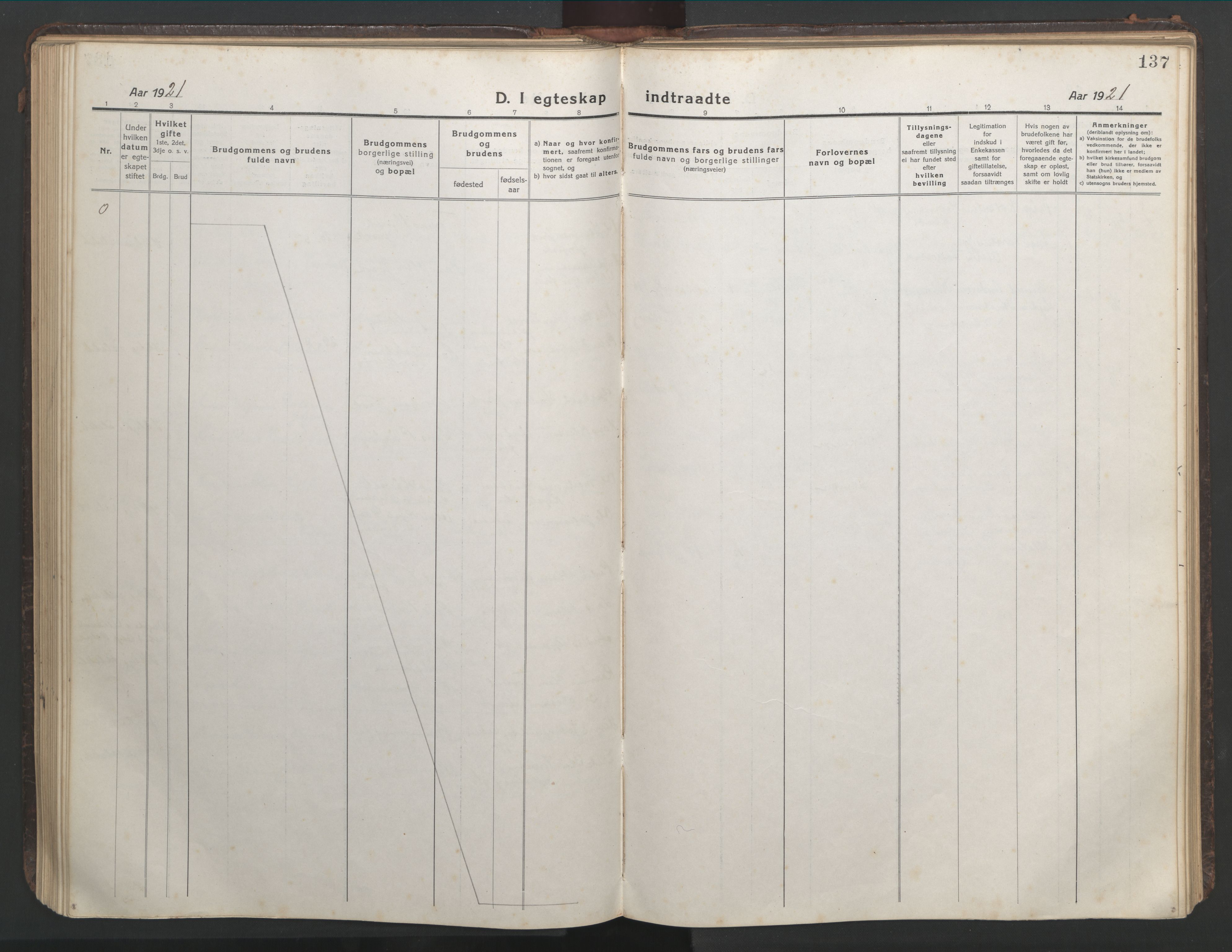 Ministerialprotokoller, klokkerbøker og fødselsregistre - Møre og Romsdal, AV/SAT-A-1454/508/L0099: Parish register (copy) no. 508C03, 1917-1947, p. 137