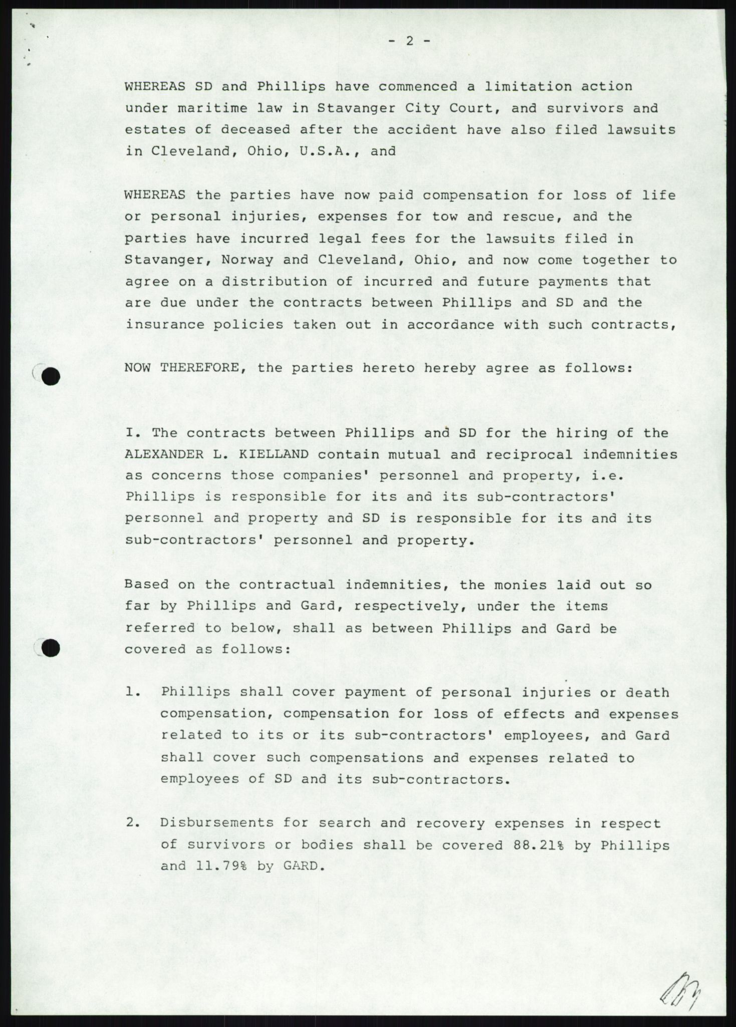 Pa 1503 - Stavanger Drilling AS, AV/SAST-A-101906/A/Ab/Abc/L0009: Styrekorrespondanse Stavanger Drilling II A/S, 1981-1983, p. 447