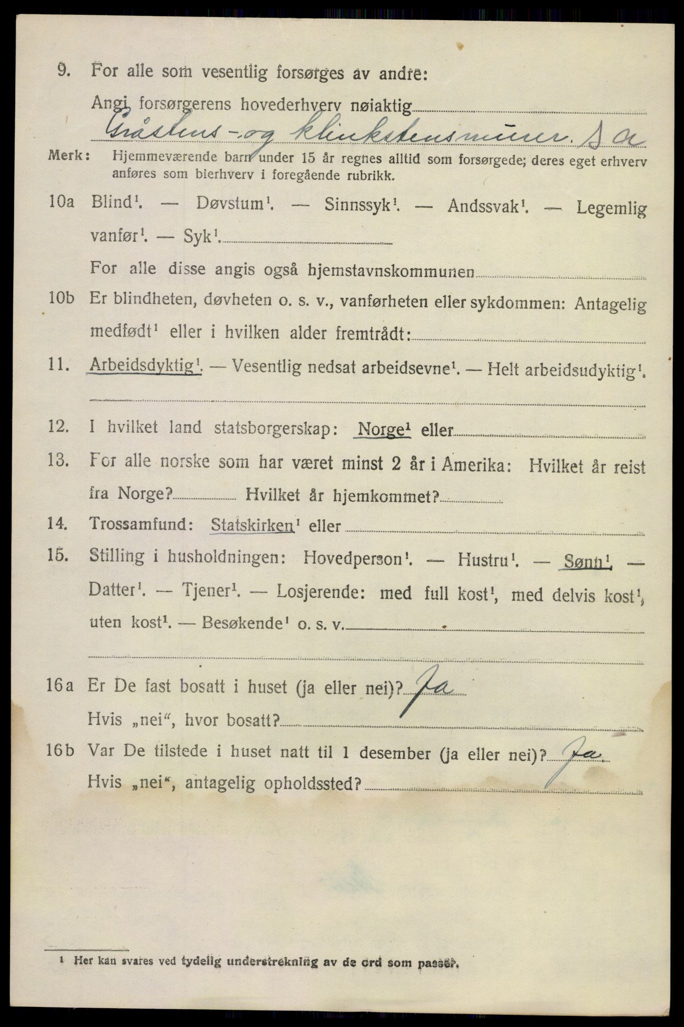 SAKO, 1920 census for Nøtterøy, 1920, p. 4076