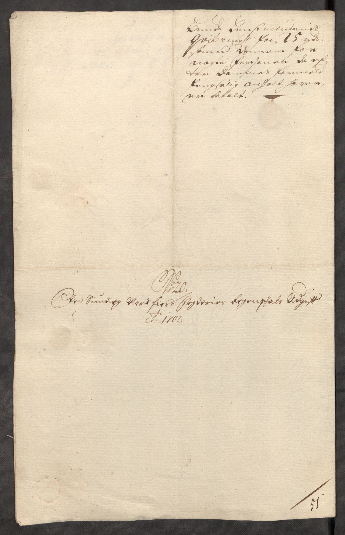 Rentekammeret inntil 1814, Reviderte regnskaper, Fogderegnskap, AV/RA-EA-4092/R53/L3426: Fogderegnskap Sunn- og Nordfjord, 1702, p. 242