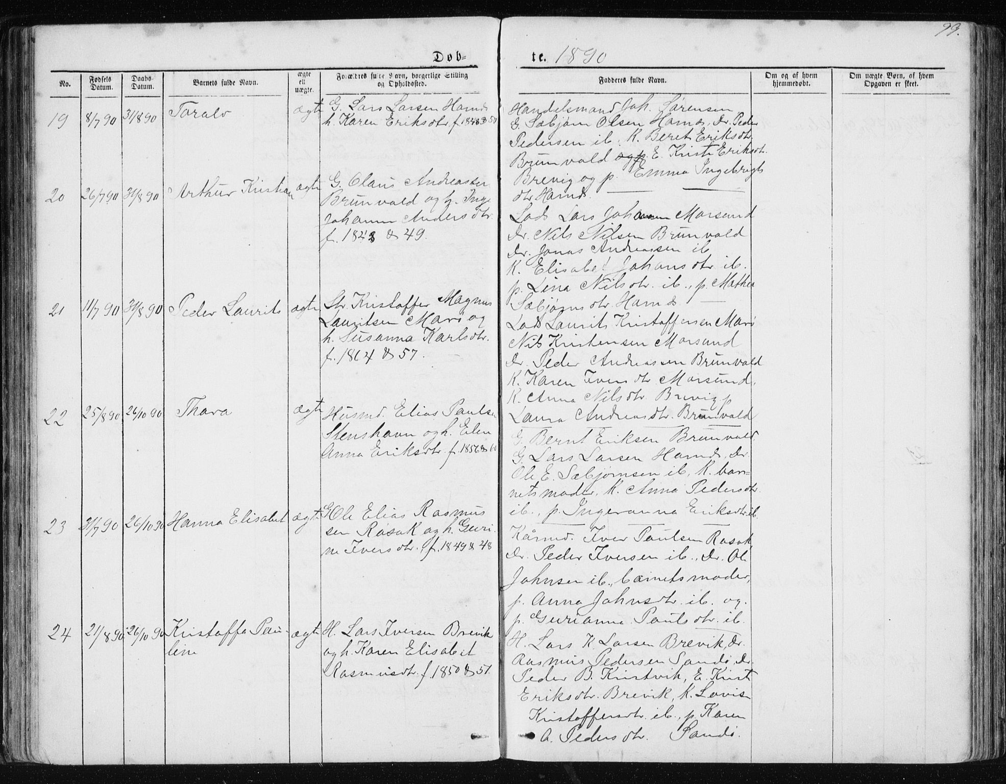 Ministerialprotokoller, klokkerbøker og fødselsregistre - Møre og Romsdal, AV/SAT-A-1454/561/L0732: Parish register (copy) no. 561C02, 1867-1900, p. 99