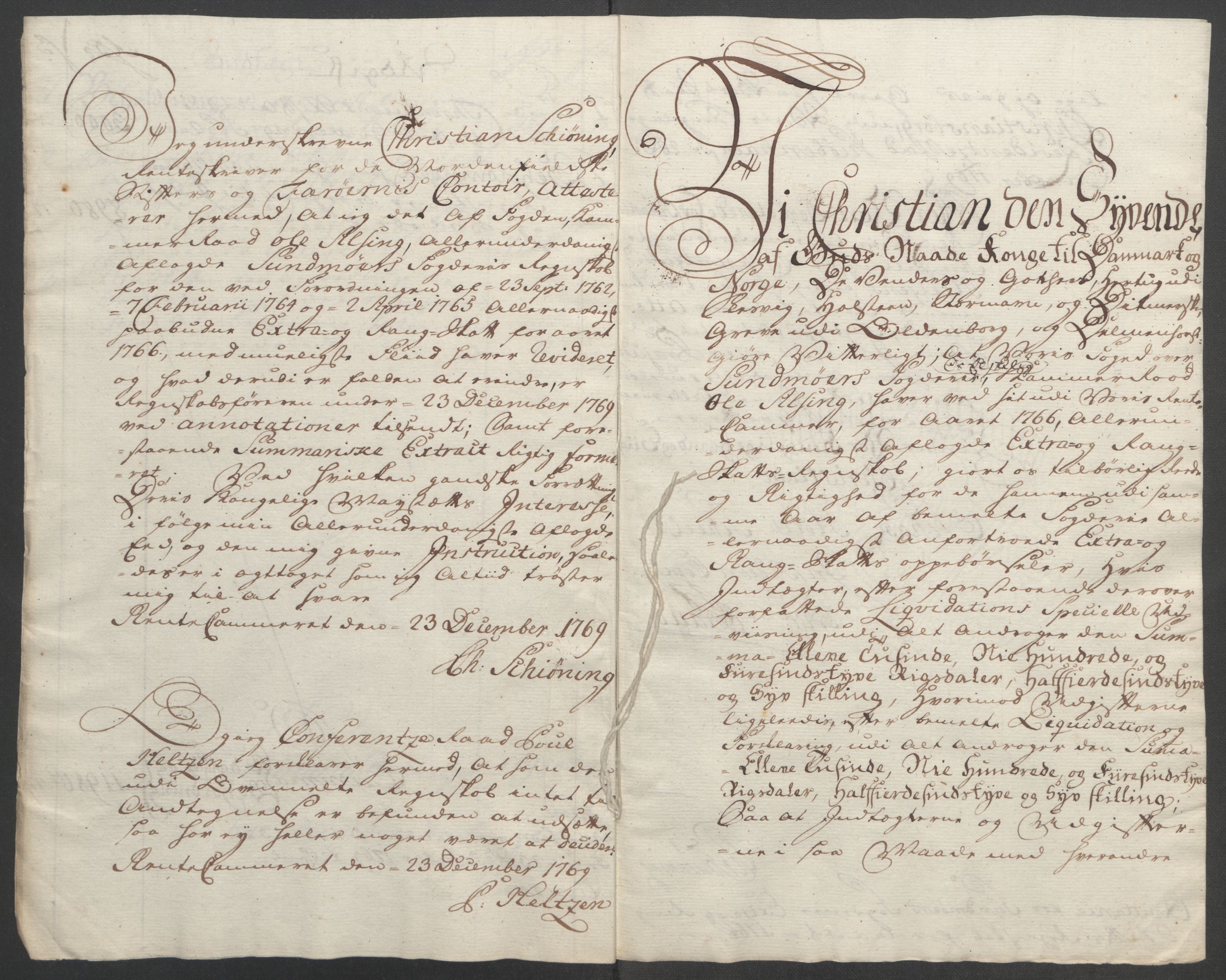 Rentekammeret inntil 1814, Reviderte regnskaper, Fogderegnskap, AV/RA-EA-4092/R54/L3645: Ekstraskatten Sunnmøre, 1762-1772, p. 84
