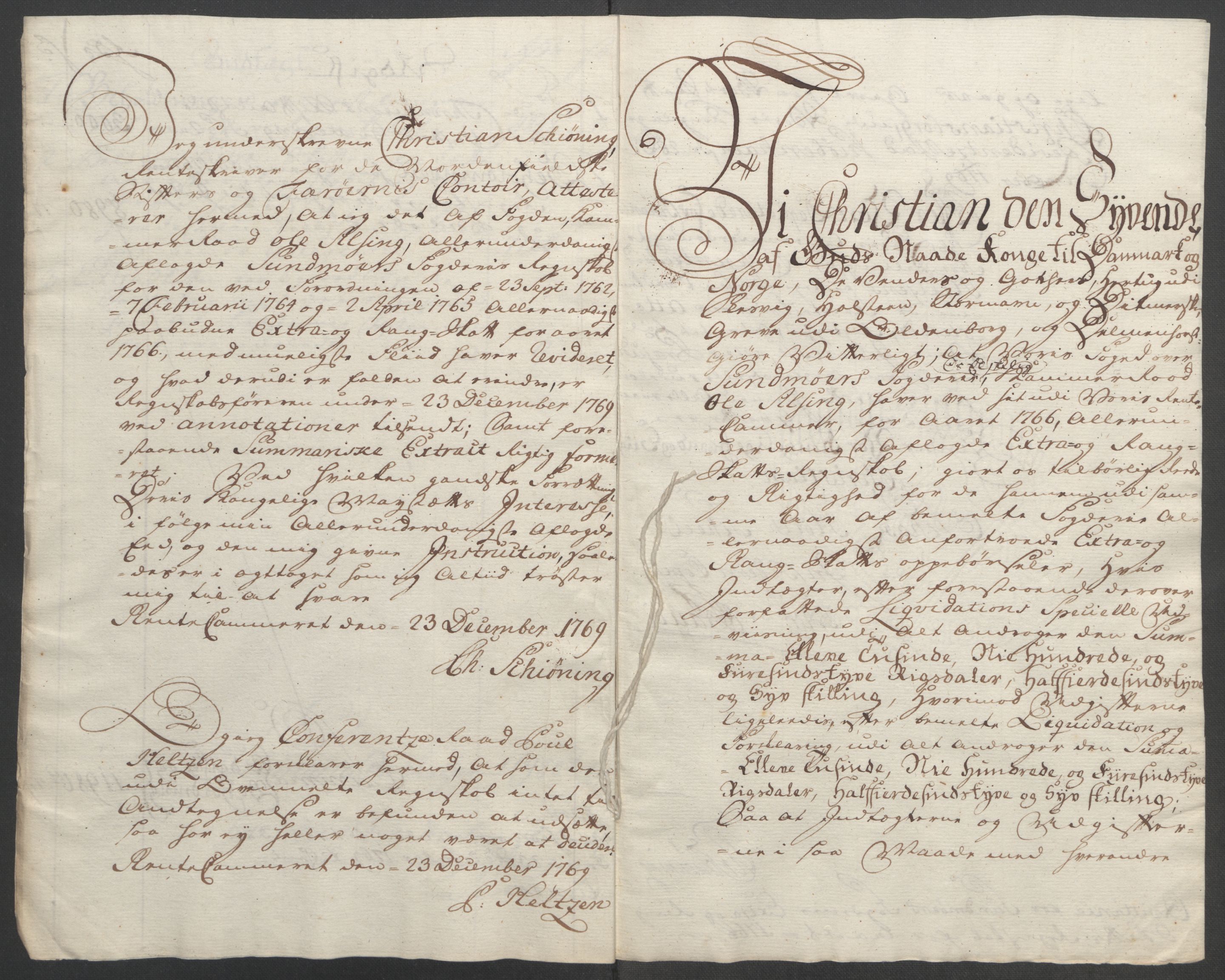 Rentekammeret inntil 1814, Reviderte regnskaper, Fogderegnskap, AV/RA-EA-4092/R54/L3645: Ekstraskatten Sunnmøre, 1762-1772, p. 84