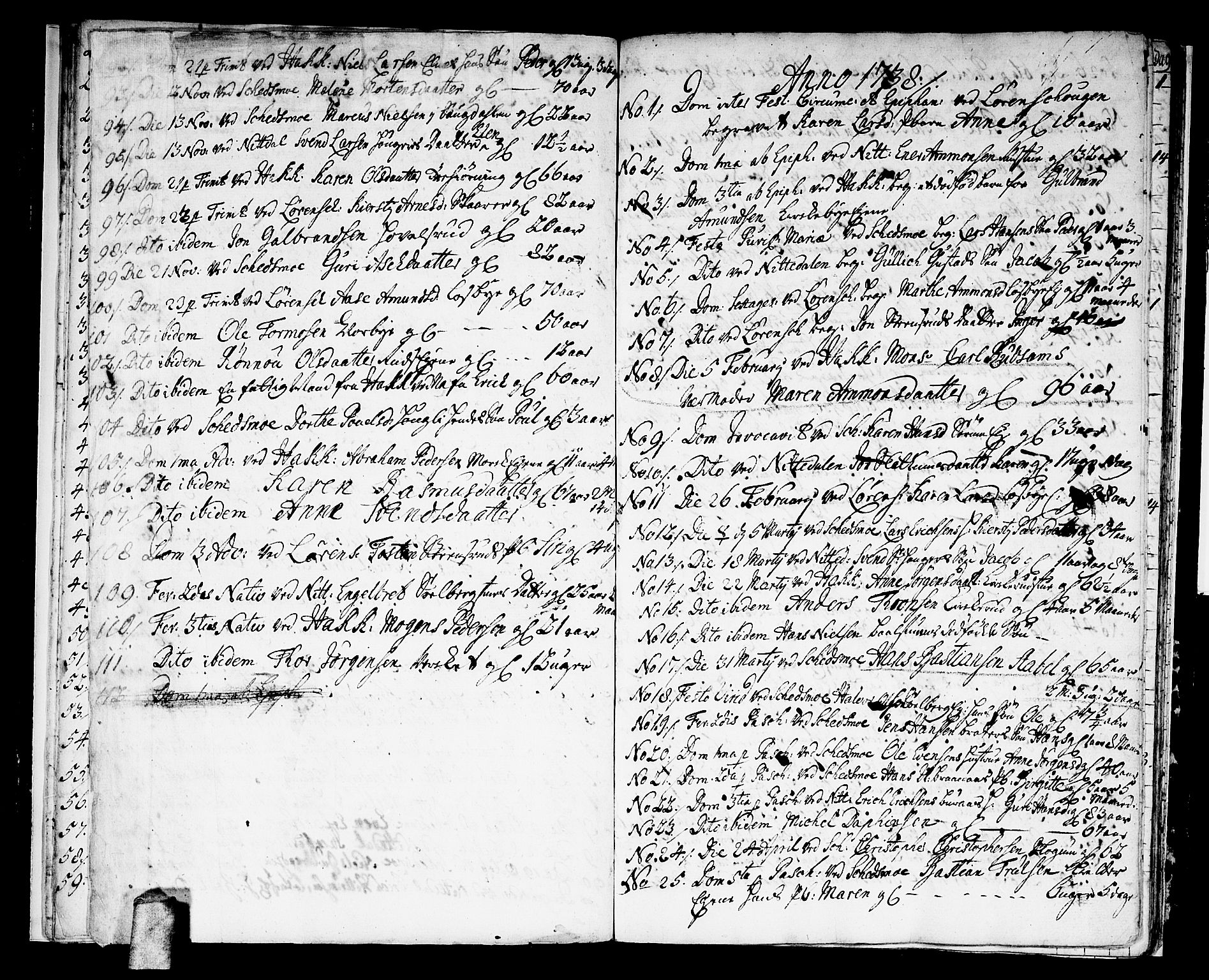 Skedsmo prestekontor Kirkebøker, SAO/A-10033a/F/Fa/L0005: Parish register (official) no. I 5, 1737-1767