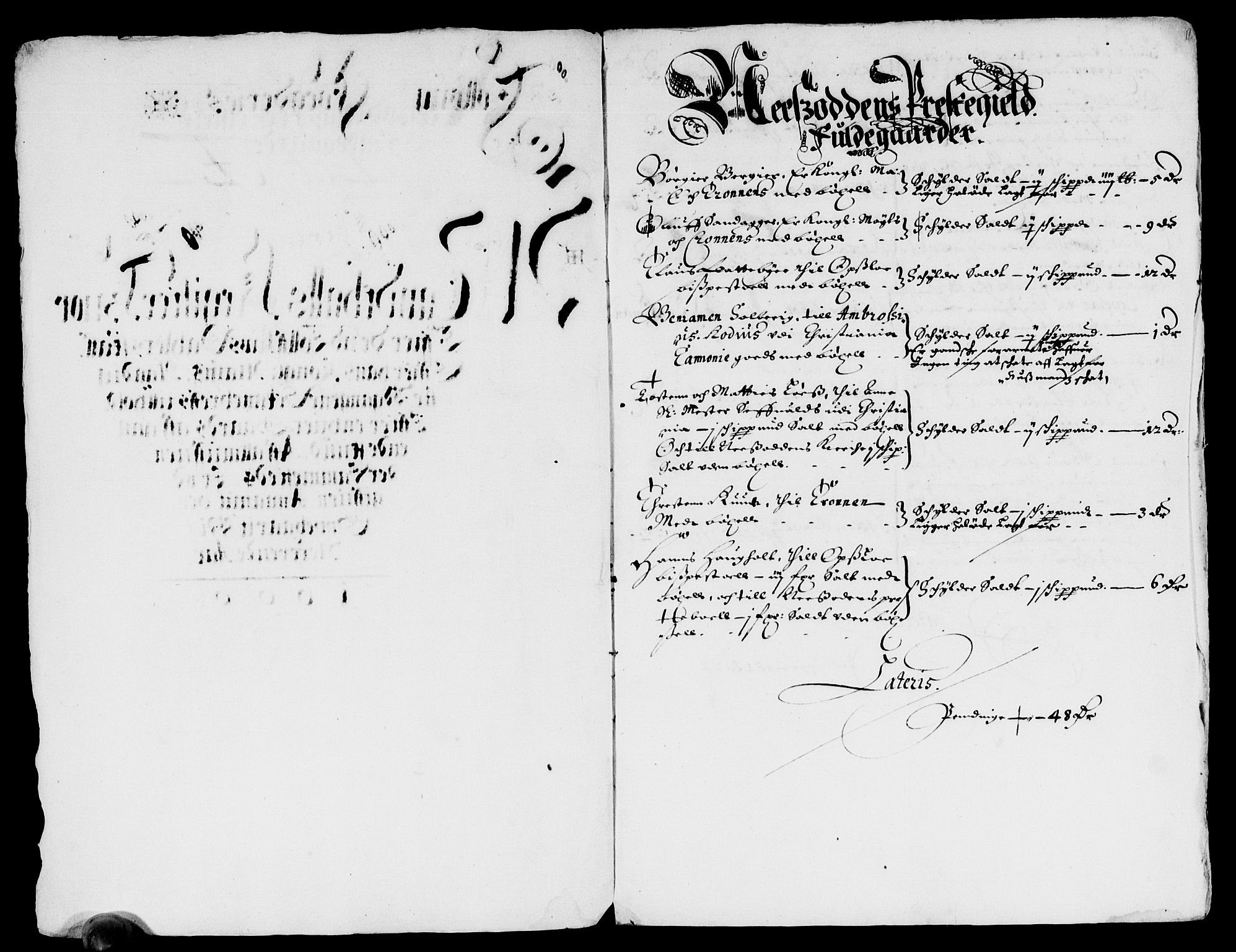 Rentekammeret inntil 1814, Reviderte regnskaper, Lensregnskaper, AV/RA-EA-5023/R/Rb/Rba/L0256: Akershus len, 1660-1661