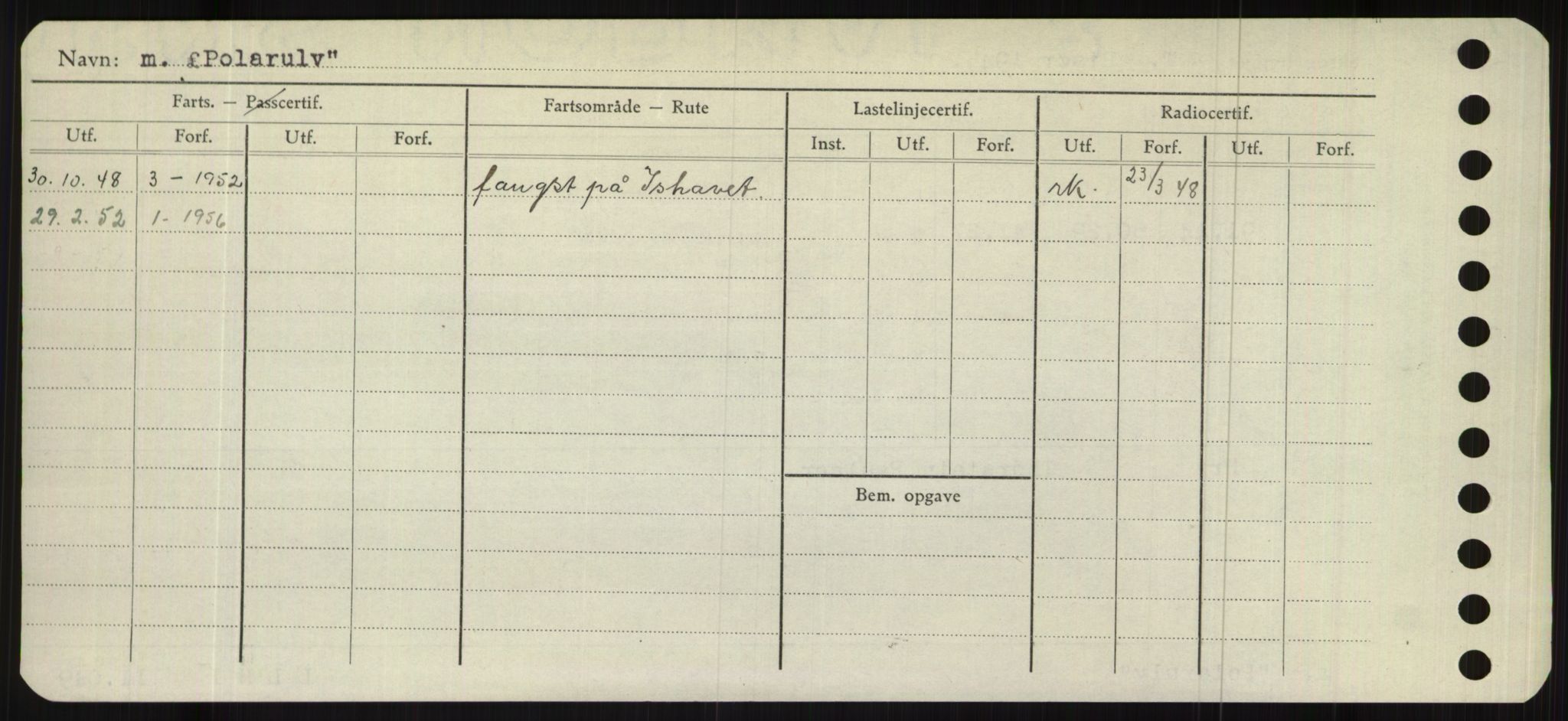 Sjøfartsdirektoratet med forløpere, Skipsmålingen, AV/RA-S-1627/H/Hb/L0004: Fartøy, O-S, p. 126