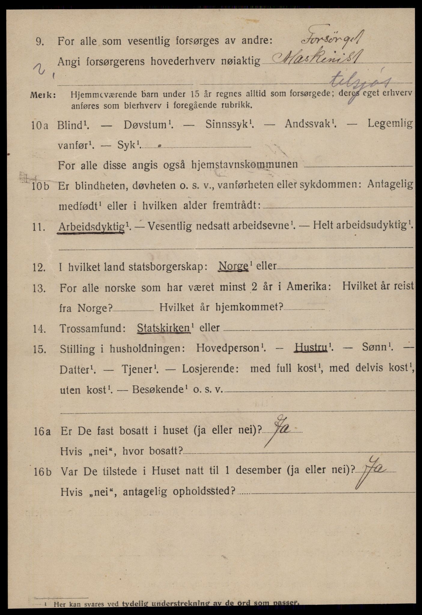 SAT, 1920 census for Ålesund, 1920, p. 20035