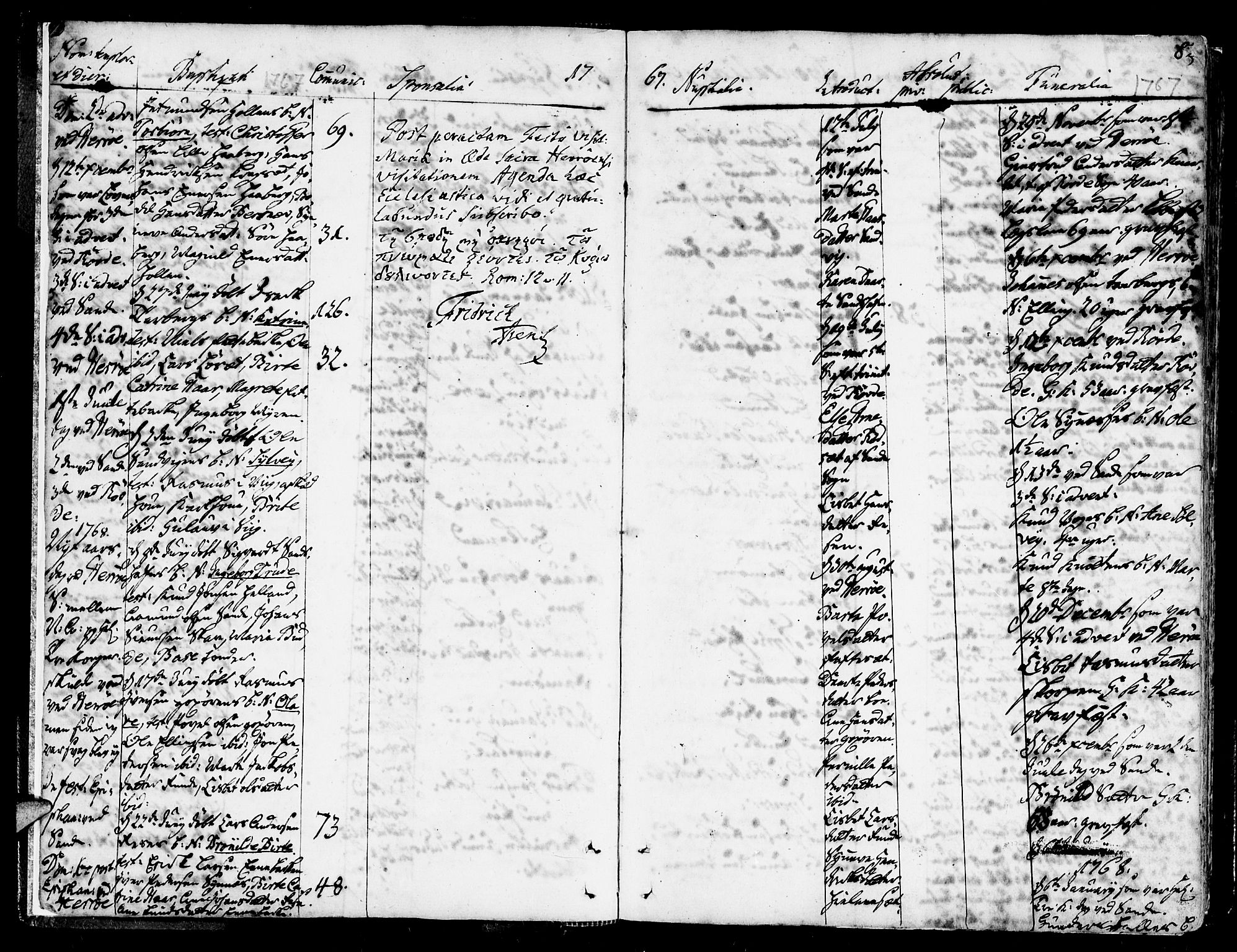 Ministerialprotokoller, klokkerbøker og fødselsregistre - Møre og Romsdal, AV/SAT-A-1454/507/L0067: Parish register (official) no. 507A02, 1767-1788, p. 8