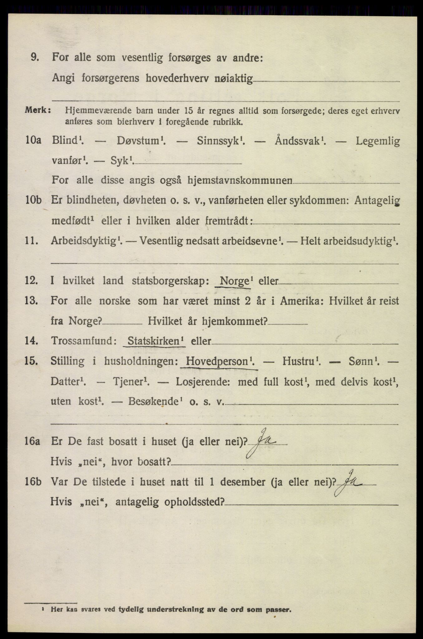 SAH, 1920 census for Østre Gausdal, 1920, p. 1901