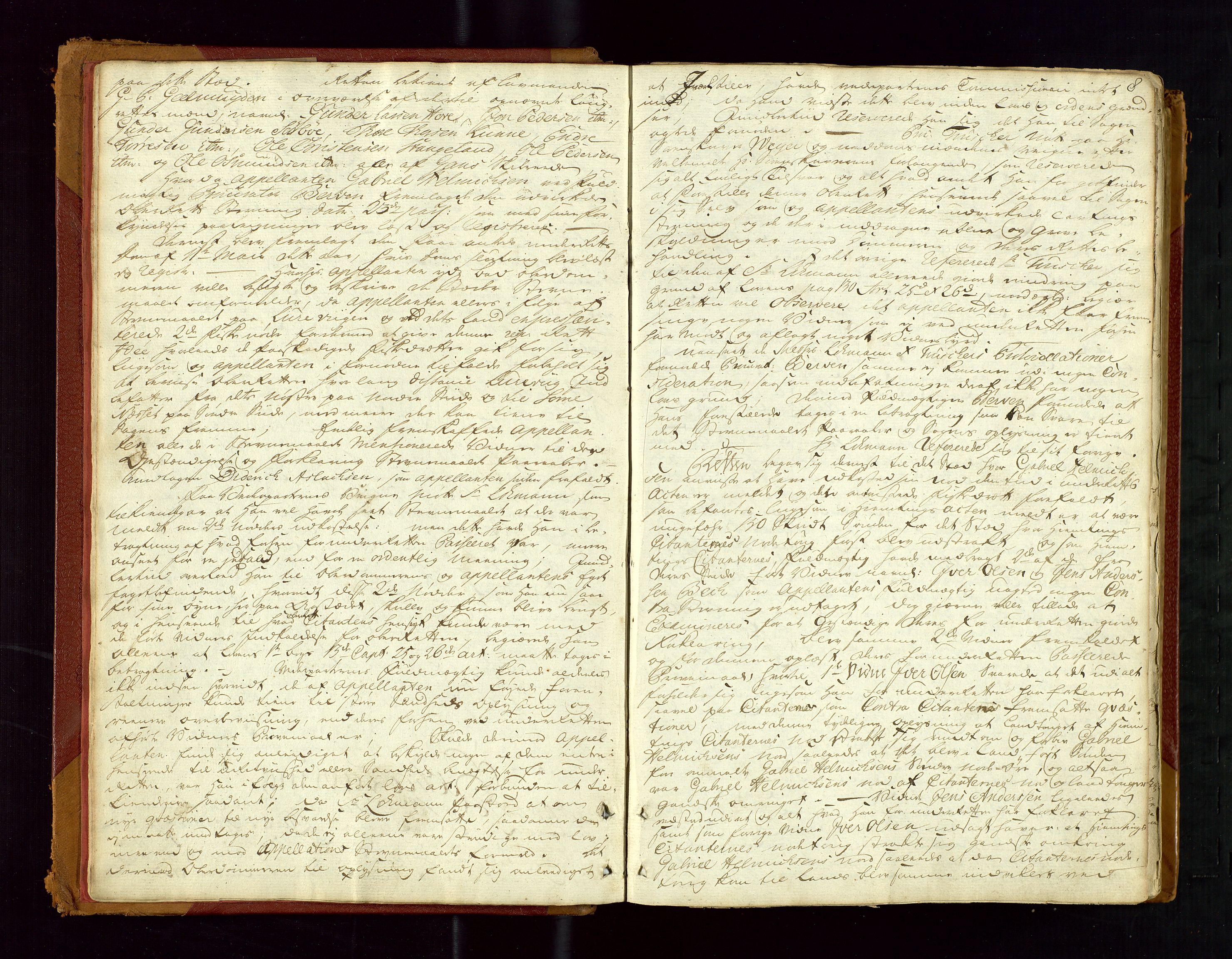 Stavanger lagting, SAST/A-101420/Oa/L0020: Tingbok, 1768-1784, p. 7b-8a