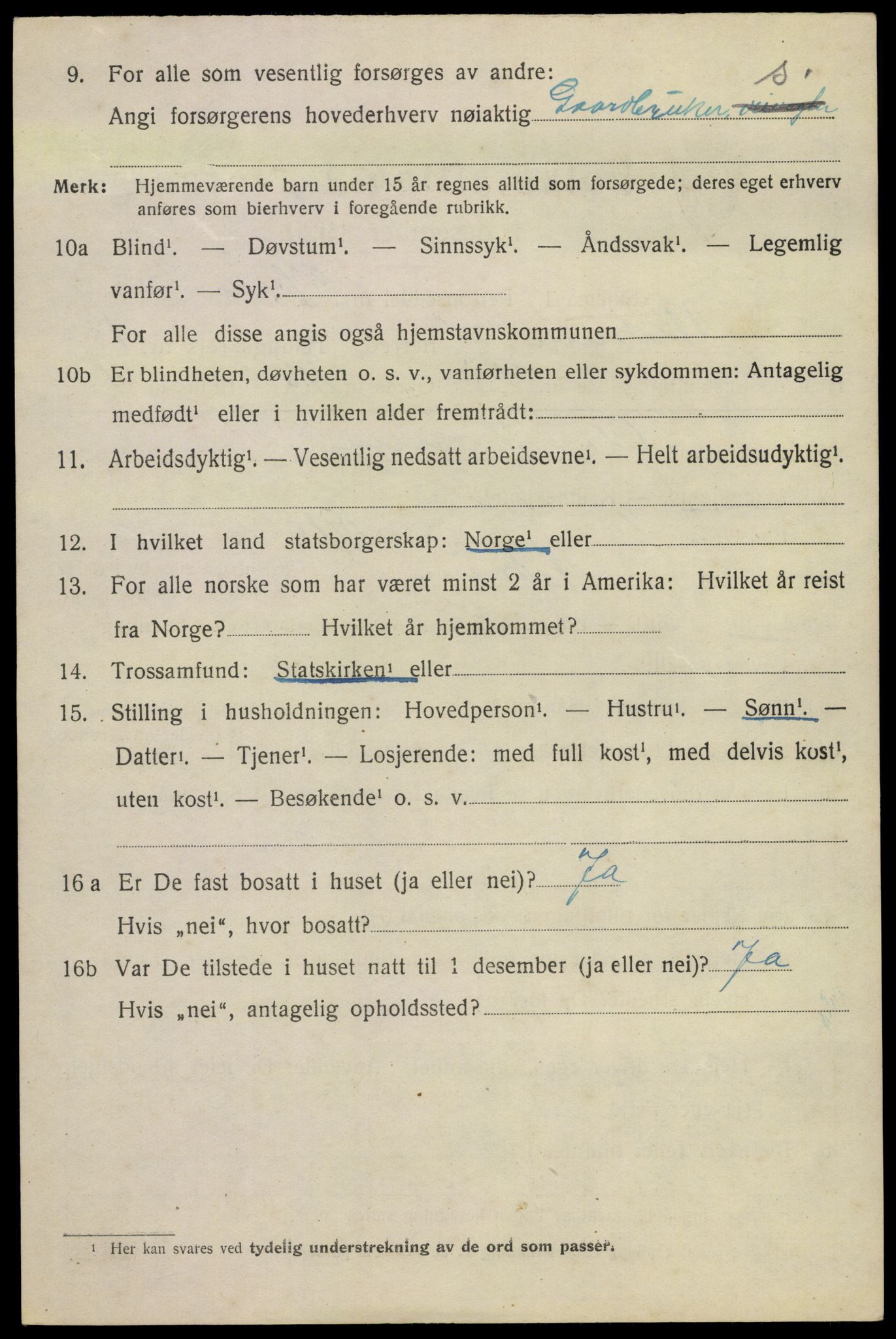 SAKO, 1920 census for Hedrum, 1920, p. 11014