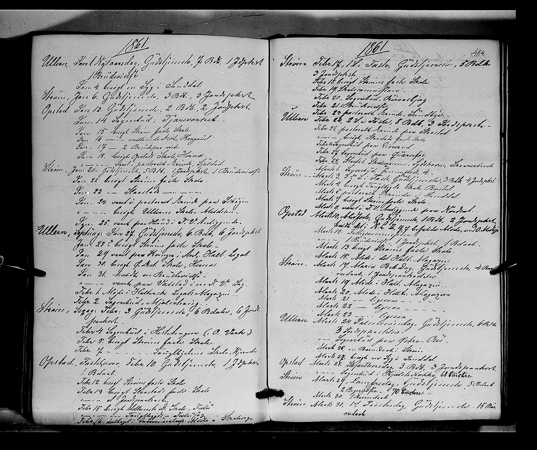 Sør-Odal prestekontor, SAH/PREST-030/H/Ha/Haa/L0002: Parish register (official) no. 2, 1859-1863, p. 484