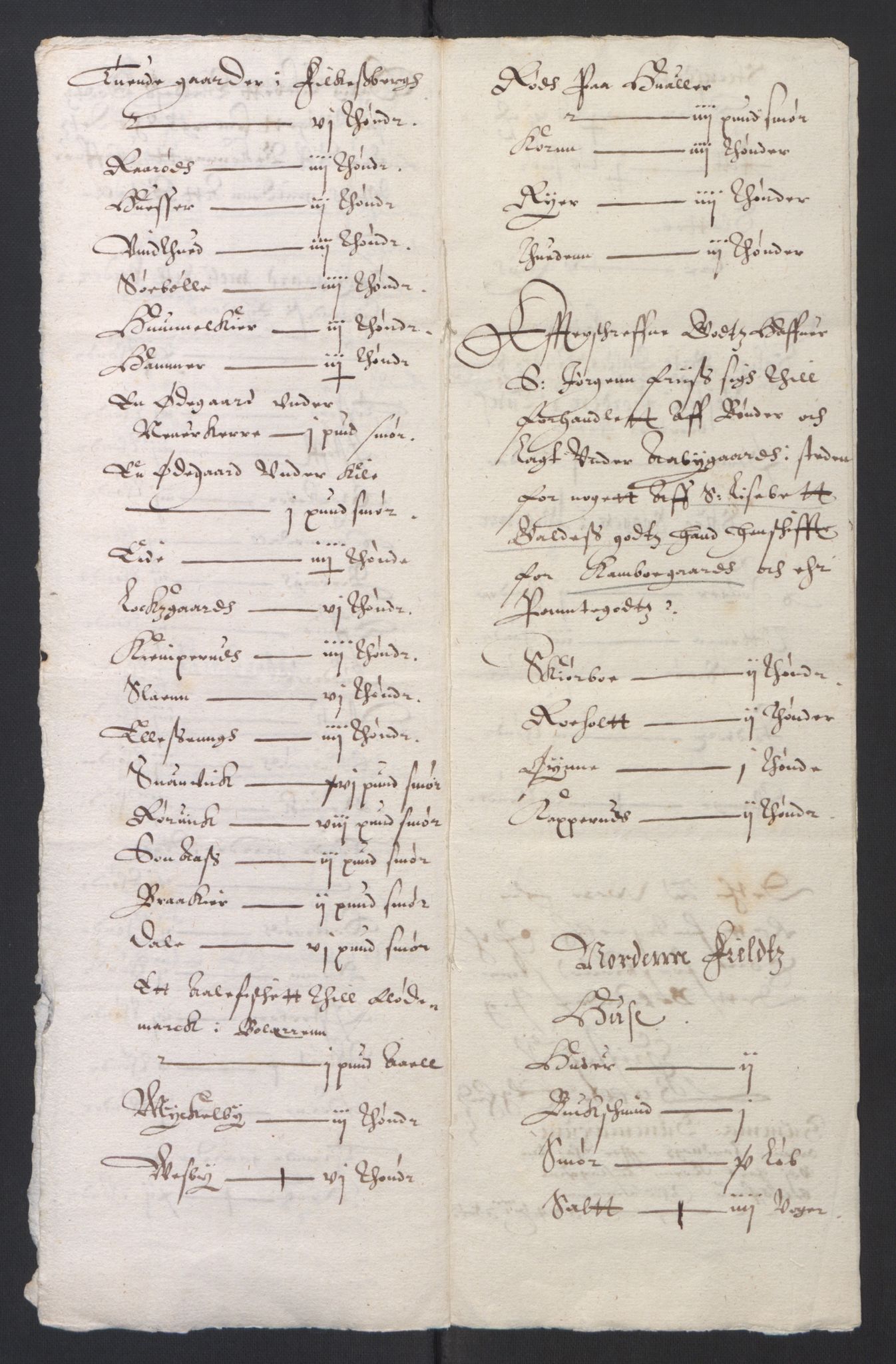 Stattholderembetet 1572-1771, AV/RA-EA-2870/Ek/L0007/0001: Jordebøker til utlikning av rosstjeneste 1624-1626: / Adelsjordebøker, 1624-1625, p. 253