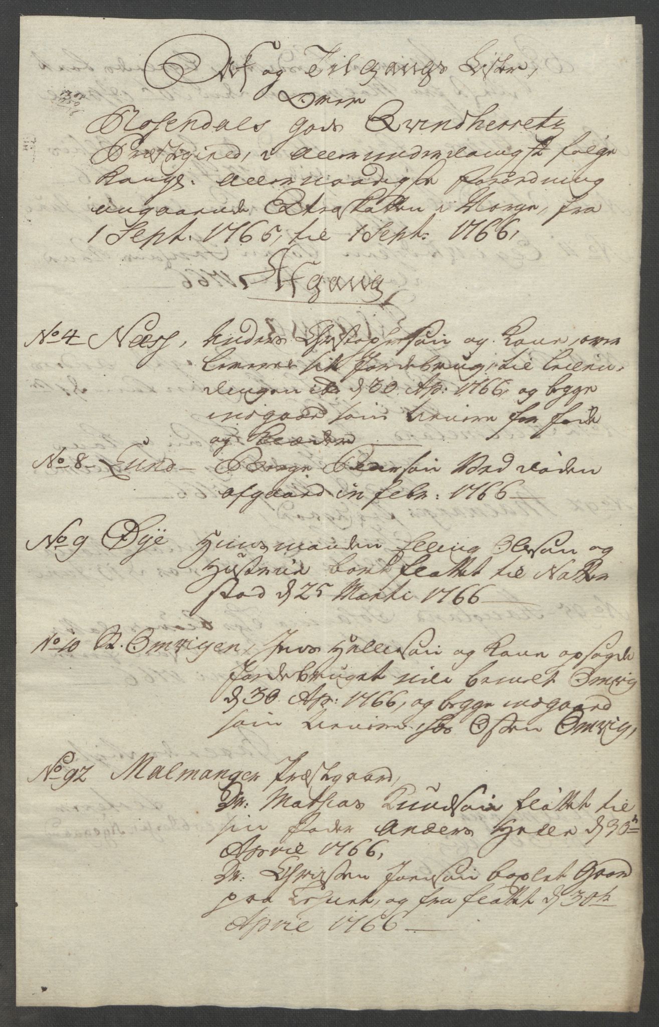 Rentekammeret inntil 1814, Reviderte regnskaper, Fogderegnskap, RA/EA-4092/R49/L3157: Ekstraskatten Rosendal Baroni, 1762-1772, p. 154
