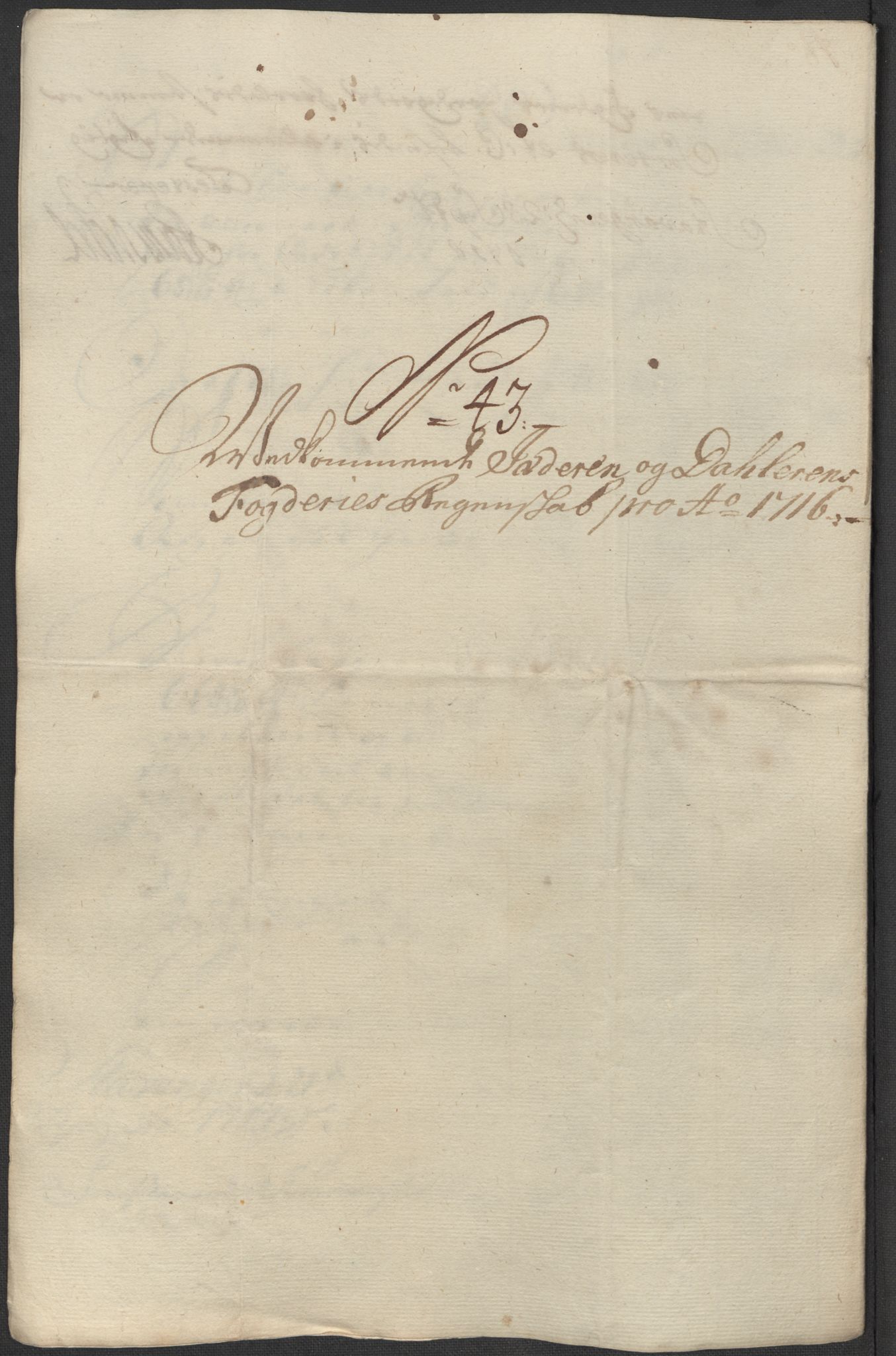 Rentekammeret inntil 1814, Reviderte regnskaper, Fogderegnskap, AV/RA-EA-4092/R46/L2740: Fogderegnskap Jæren og Dalane, 1715-1716, p. 440