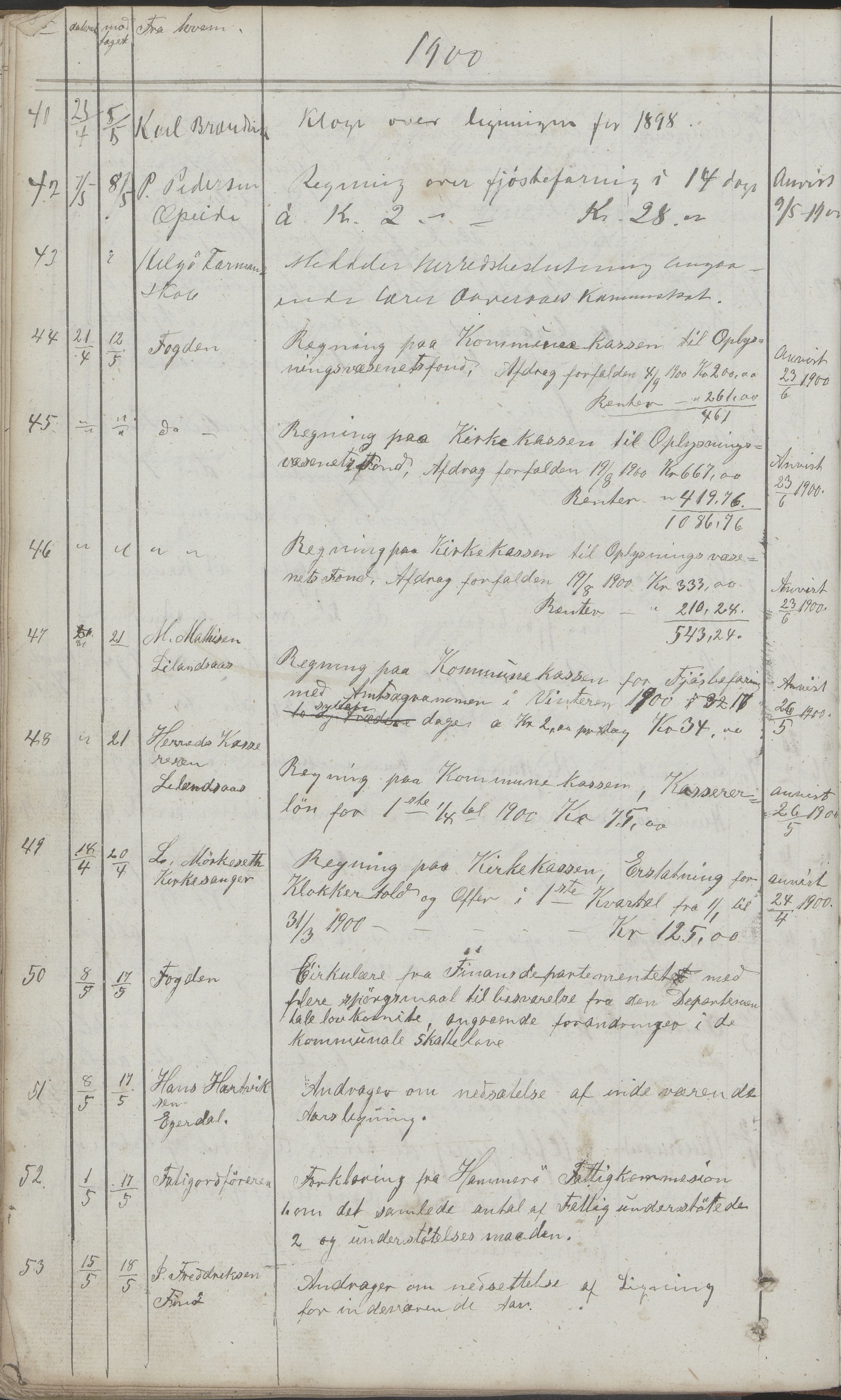 Hamarøy kommune. Formannskapet, AIN/K-18490.150/220/L0001: Protokoll, 1838-1904