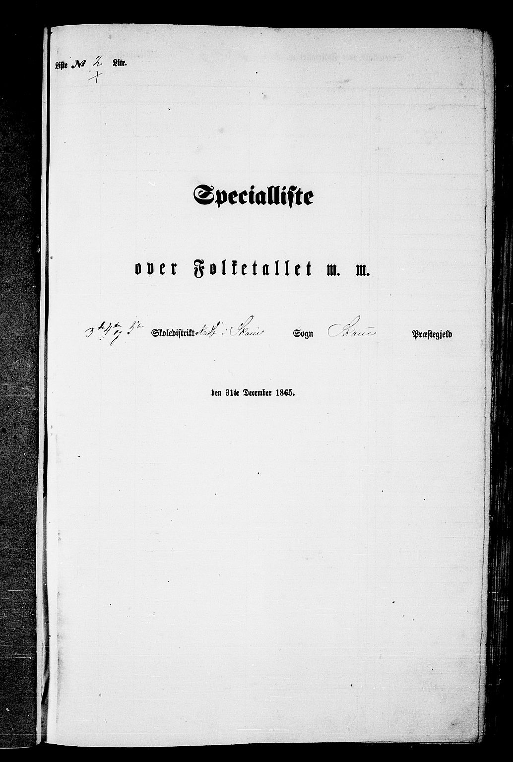 RA, 1865 census for Skodje, 1865, p. 34