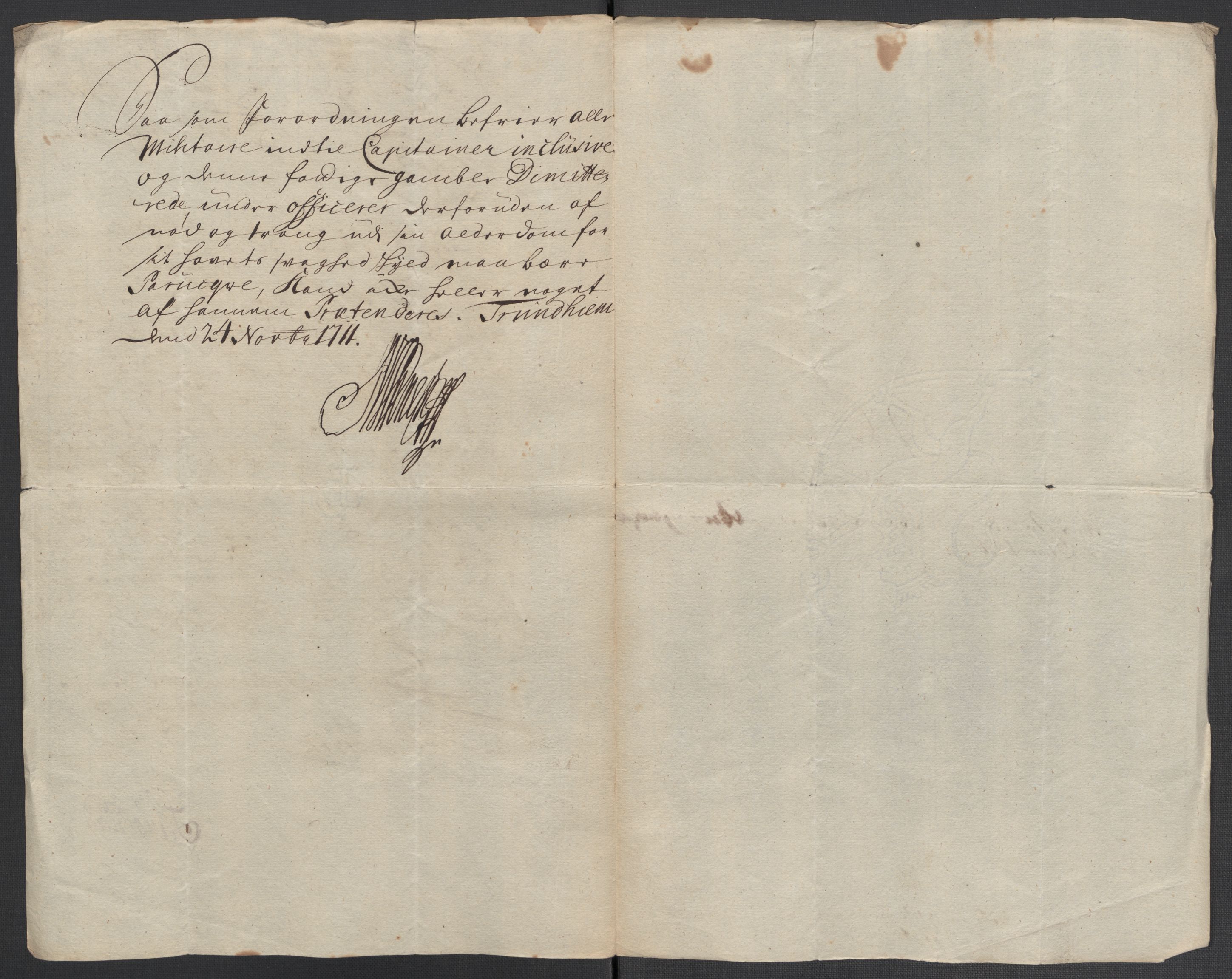 Rentekammeret inntil 1814, Reviderte regnskaper, Fogderegnskap, RA/EA-4092/R61/L4112: Fogderegnskap Strinda og Selbu, 1711, p. 256