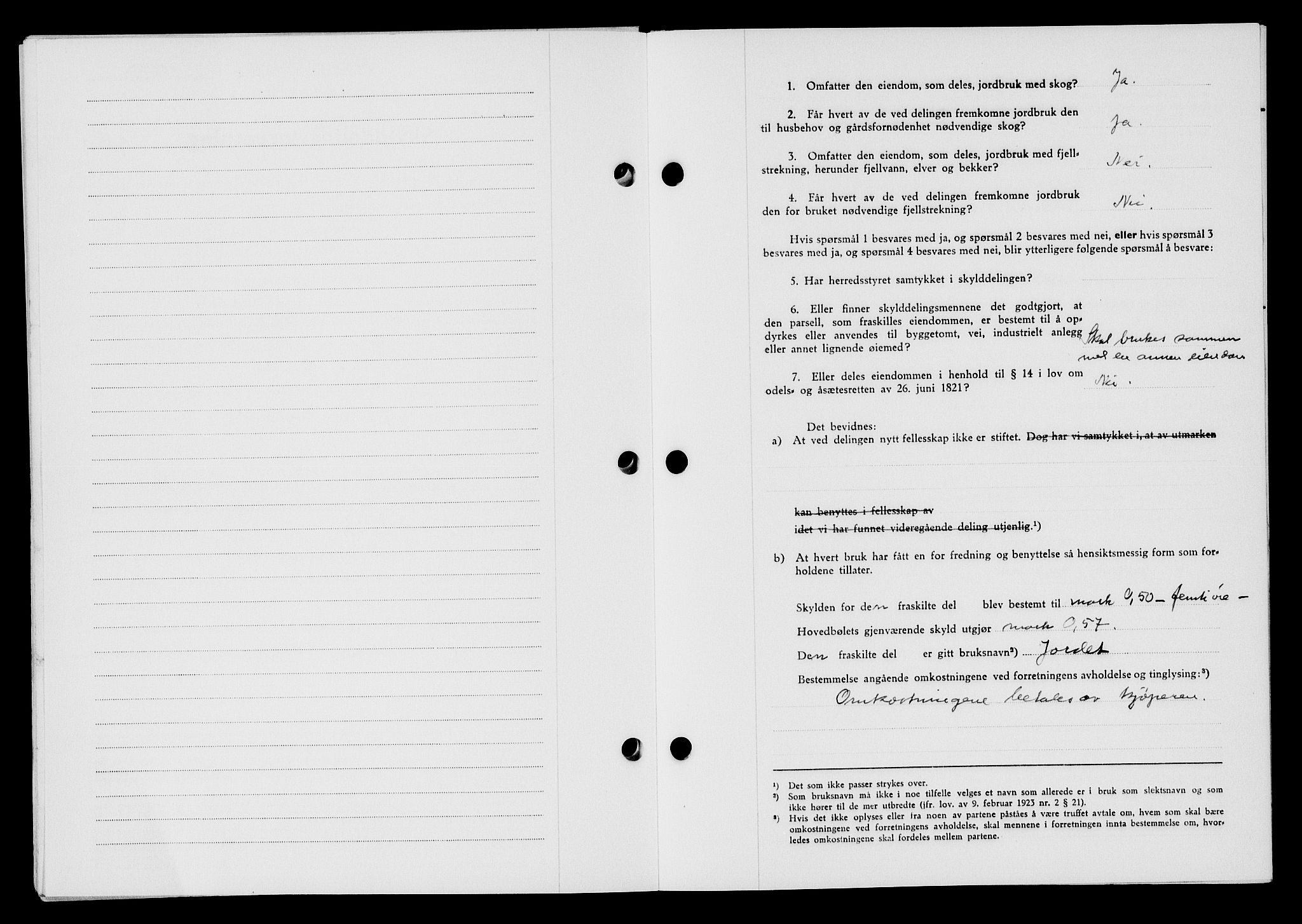 Flekkefjord sorenskriveri, AV/SAK-1221-0001/G/Gb/Gba/L0057: Mortgage book no. A-5, 1941-1942, Diary no: : 444/1942