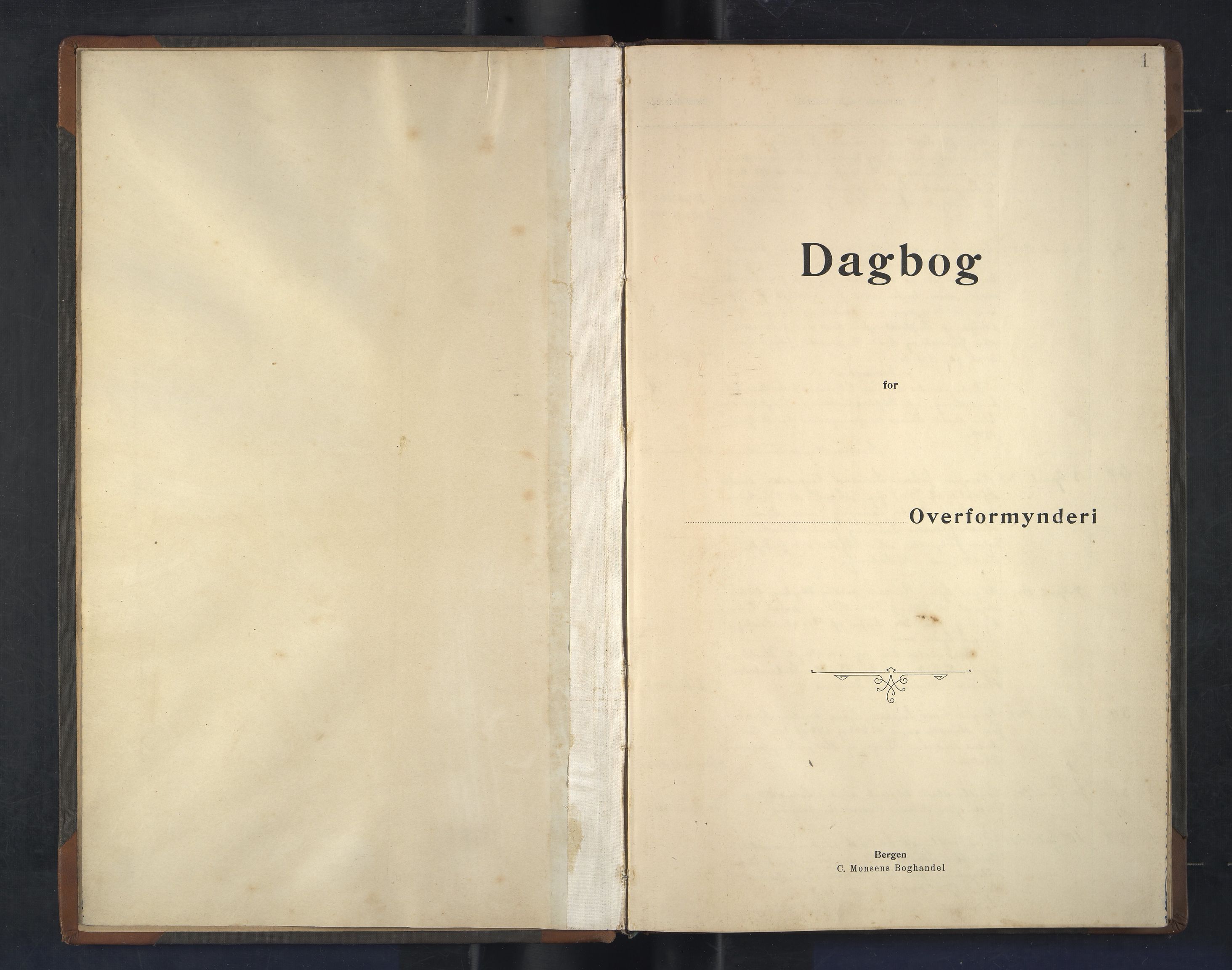 Finnaas kommune. Overformynderiet, IKAH/1218a-812/C/Ca/Caa/L0005: Postjournal for Finnås overformynderi, 1907-1911