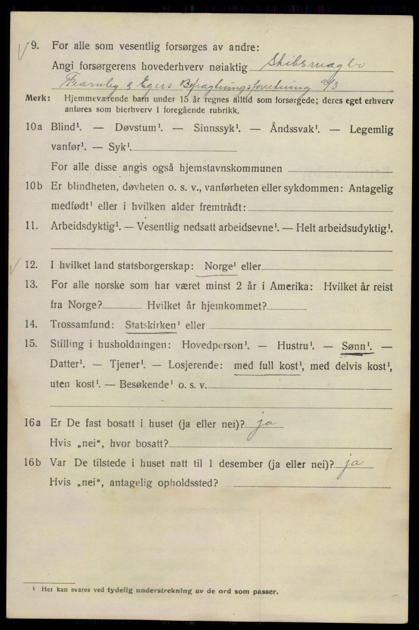 SAO, 1920 census for Kristiania, 1920, p. 590392