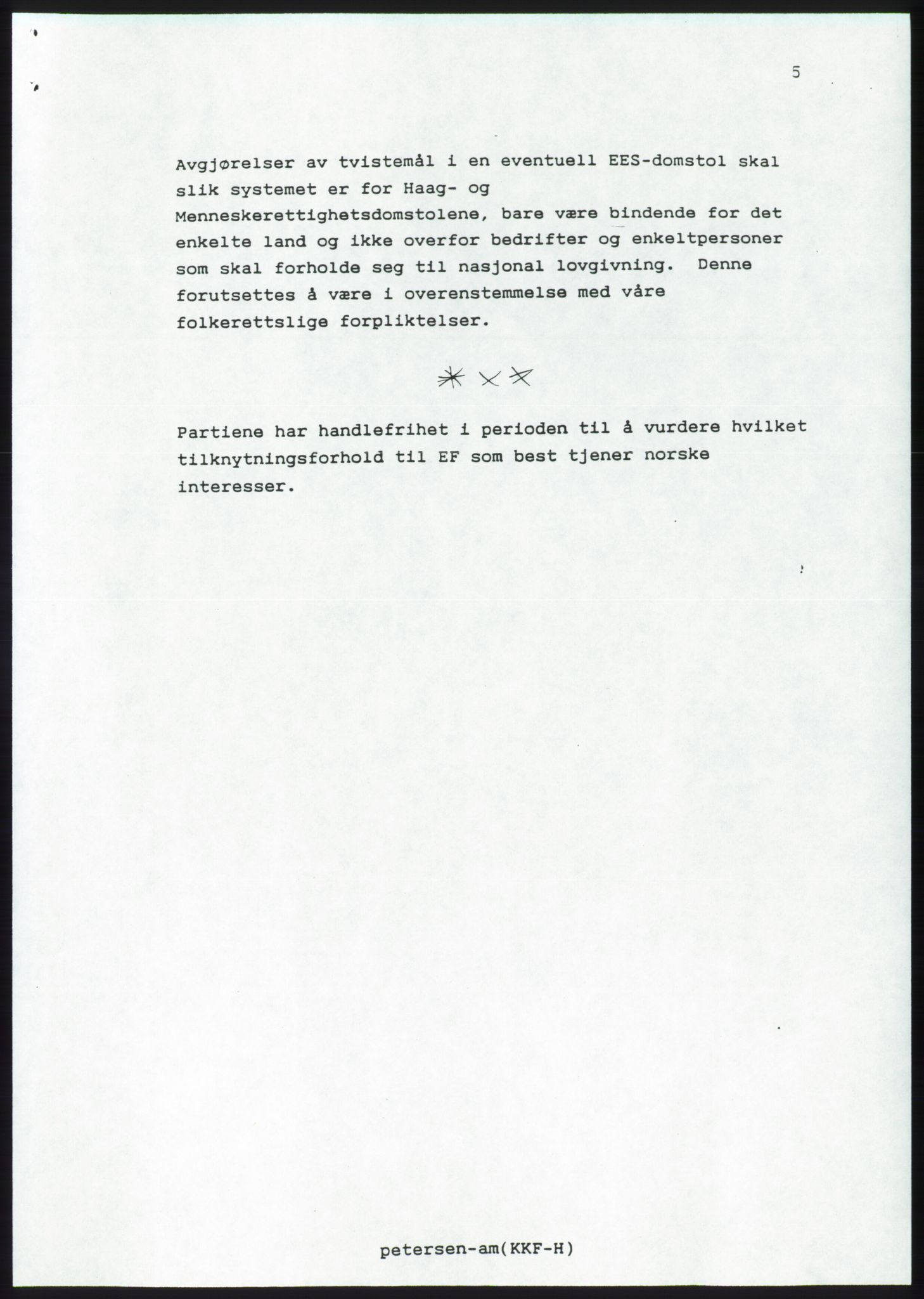 Forhandlingsmøtene 1989 mellom Høyre, KrF og Senterpartiet om dannelse av regjering, AV/RA-PA-0697/A/L0001: Forhandlingsprotokoll med vedlegg, 1989, p. 270