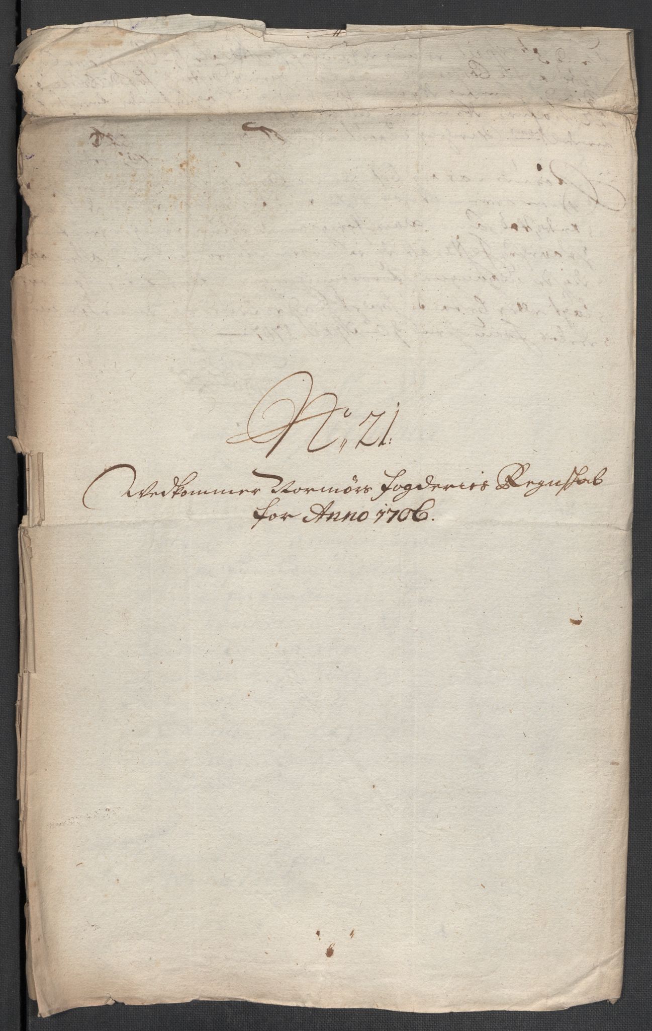 Rentekammeret inntil 1814, Reviderte regnskaper, Fogderegnskap, AV/RA-EA-4092/R56/L3742: Fogderegnskap Nordmøre, 1706-1707, p. 163