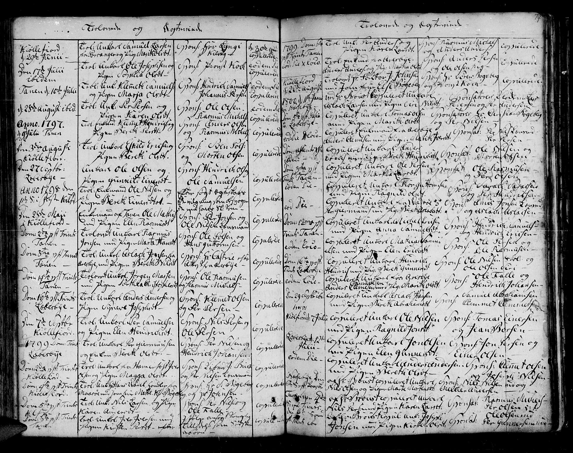 Lebesby sokneprestkontor, AV/SATØ-S-1353/H/Ha/L0001kirke: Parish register (official) no. 1, 1751-1816, p. 79