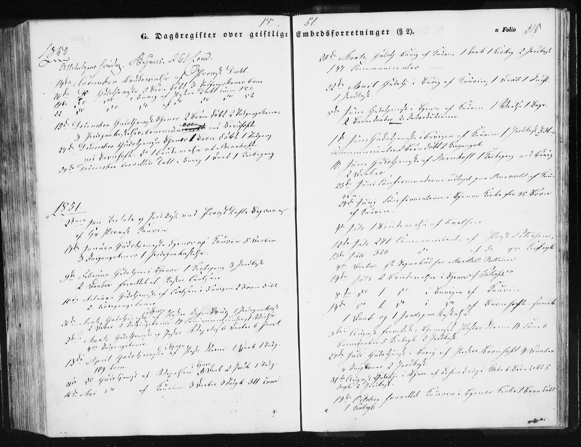 Ministerialprotokoller, klokkerbøker og fødselsregistre - Sør-Trøndelag, SAT/A-1456/612/L0376: Parish register (official) no. 612A08, 1846-1859, p. 315