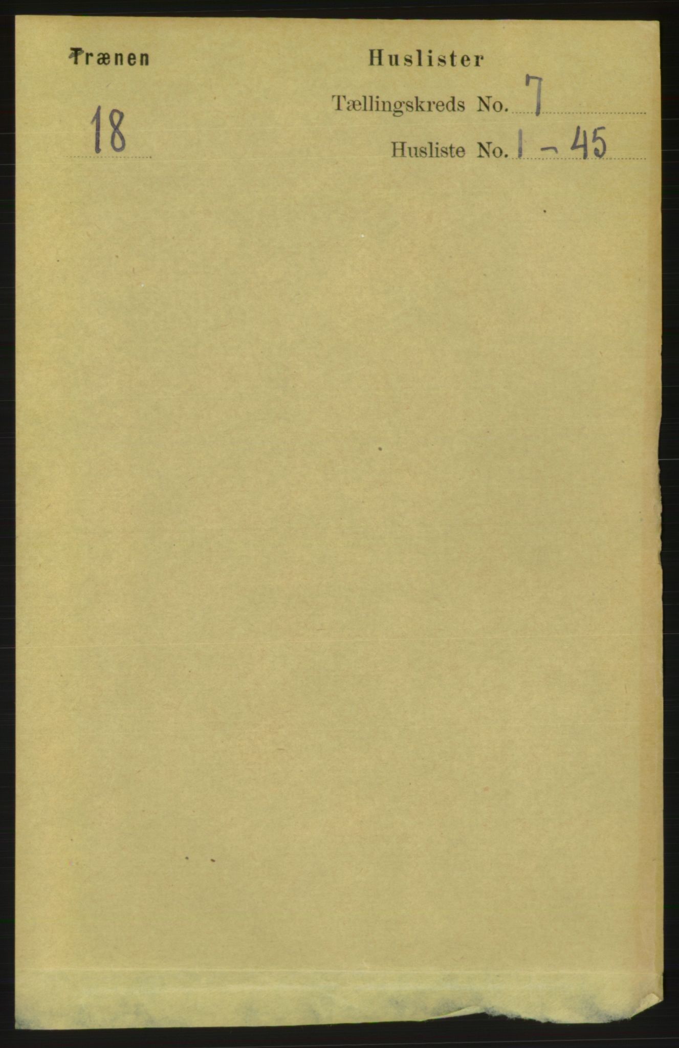 RA, 1891 census for 1548 Fræna, 1891, p. 2285