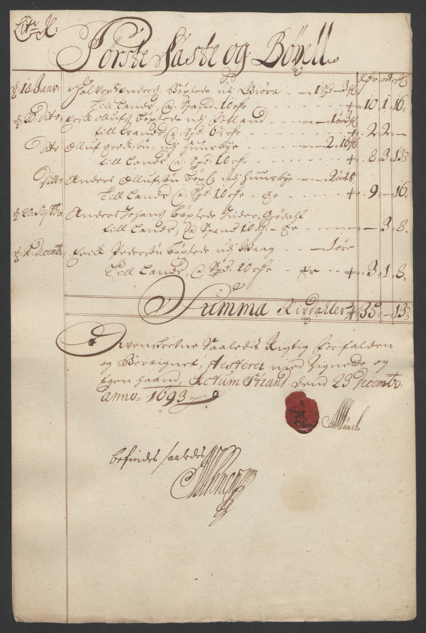 Rentekammeret inntil 1814, Reviderte regnskaper, Fogderegnskap, RA/EA-4092/R56/L3735: Fogderegnskap Nordmøre, 1692-1693, p. 371
