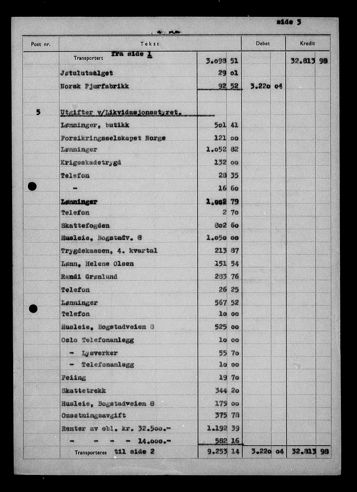 Justisdepartementet, Tilbakeføringskontoret for inndratte formuer, AV/RA-S-1564/H/Hc/Hcc/L0957: --, 1945-1947, p. 5