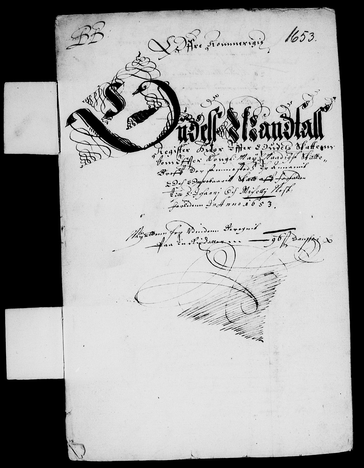 Rentekammeret inntil 1814, Reviderte regnskaper, Lensregnskaper, RA/EA-5023/R/Rb/Rba/L0218: Akershus len, 1653-1654