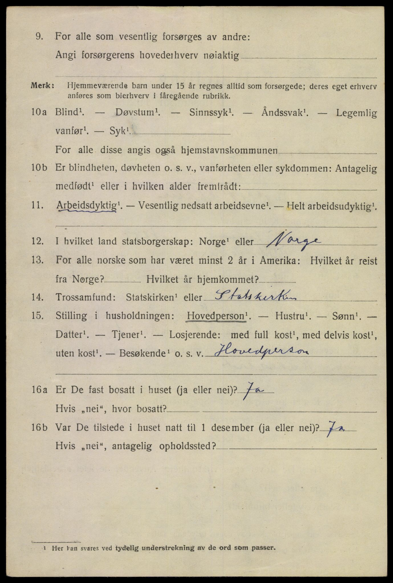 SAKO, 1920 census for Drammen, 1920, p. 46222