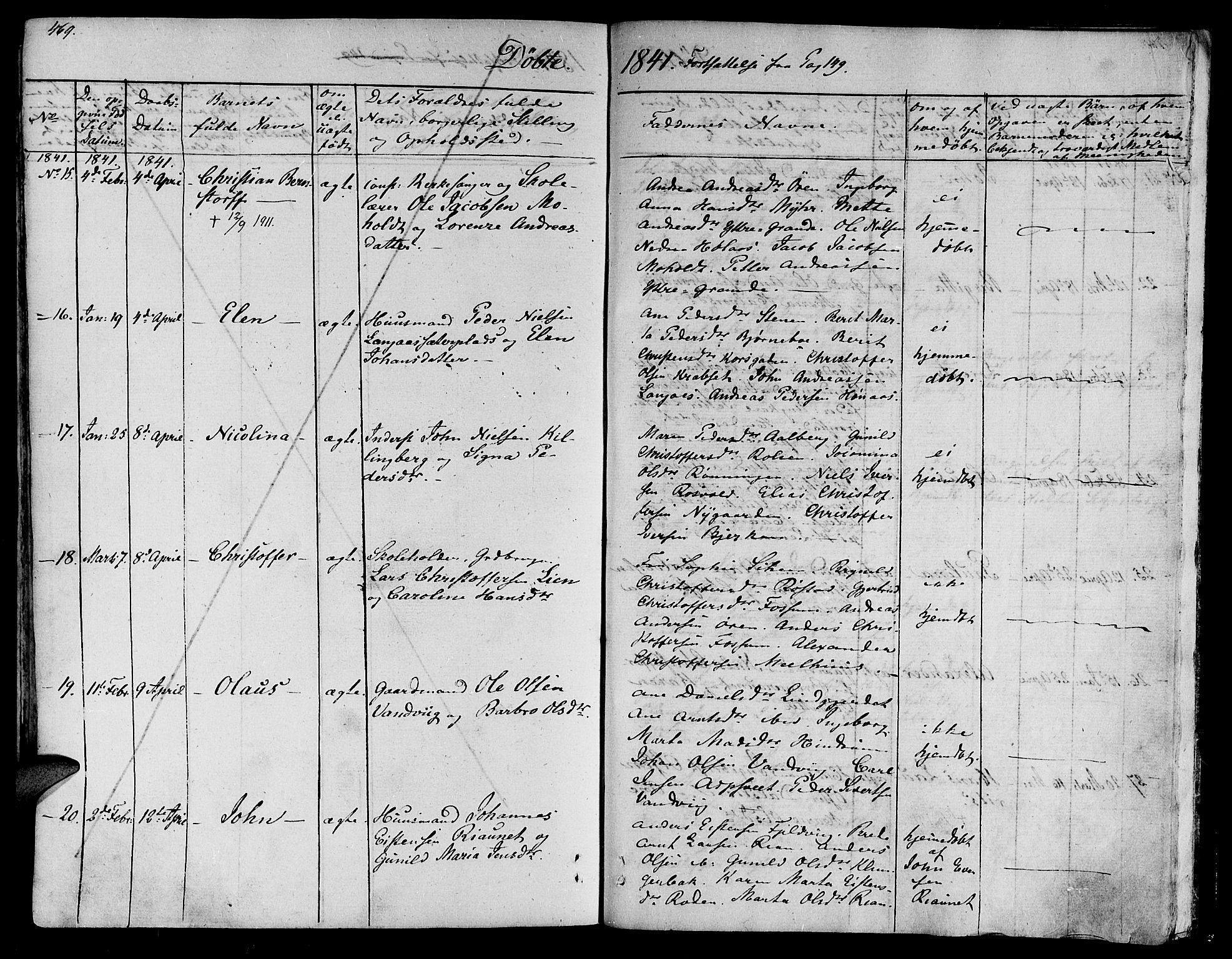 Ministerialprotokoller, klokkerbøker og fødselsregistre - Nord-Trøndelag, AV/SAT-A-1458/701/L0006: Parish register (official) no. 701A06, 1825-1841, p. 469