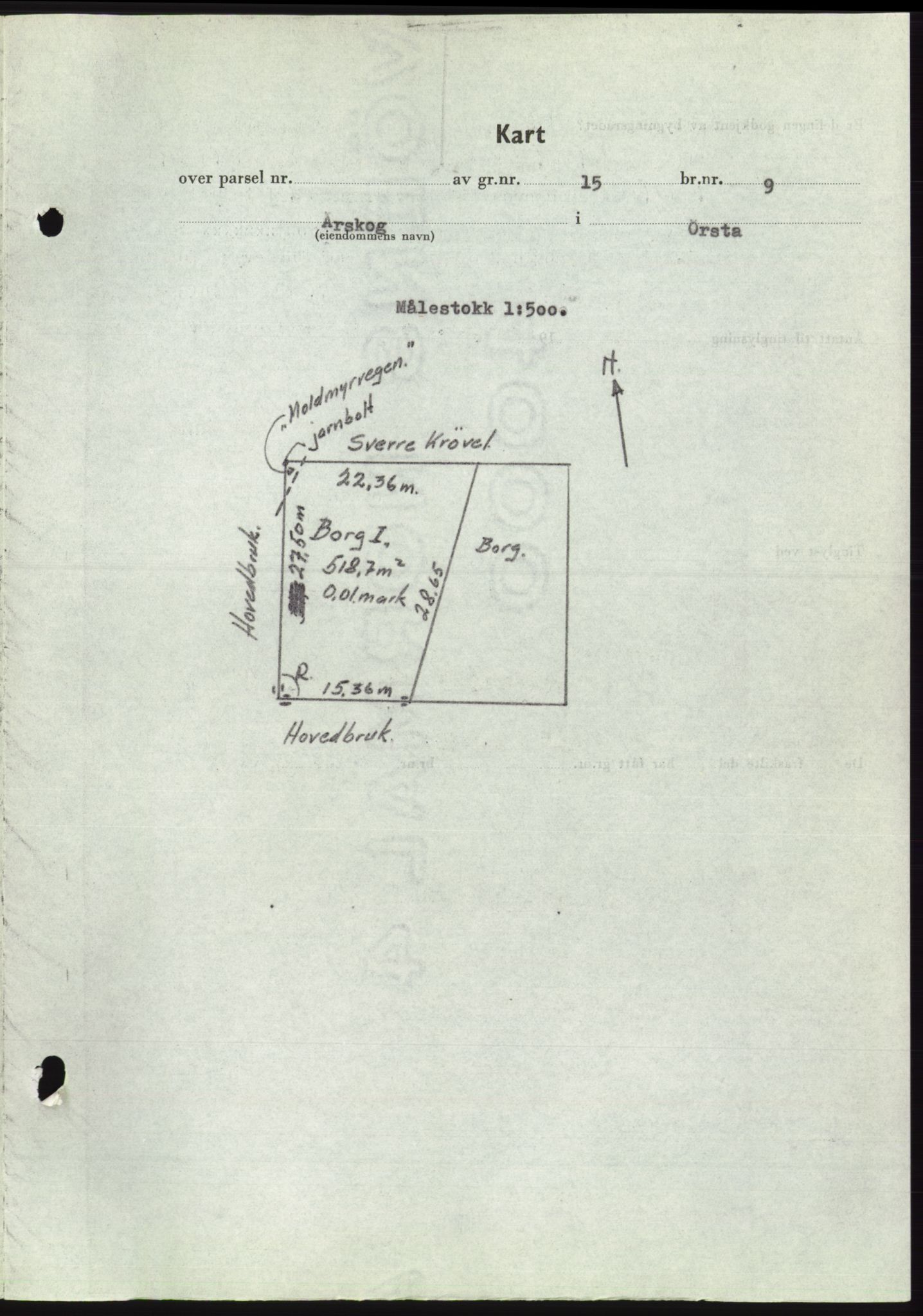 Søre Sunnmøre sorenskriveri, AV/SAT-A-4122/1/2/2C/L0099: Mortgage book no. 25A, 1954-1954, Diary no: : 2592/1954