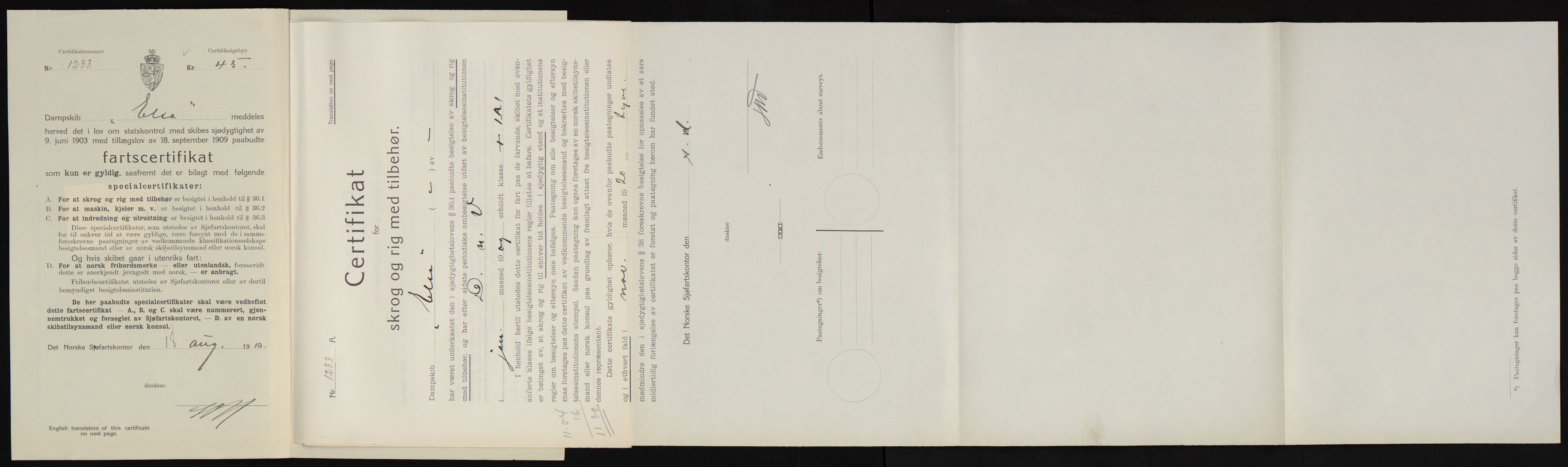 Sjøfartsdirektoratet med forløpere, skipsmapper slettede skip, RA/S-4998/F/Fa/L0292: --, 1869-1930, p. 360