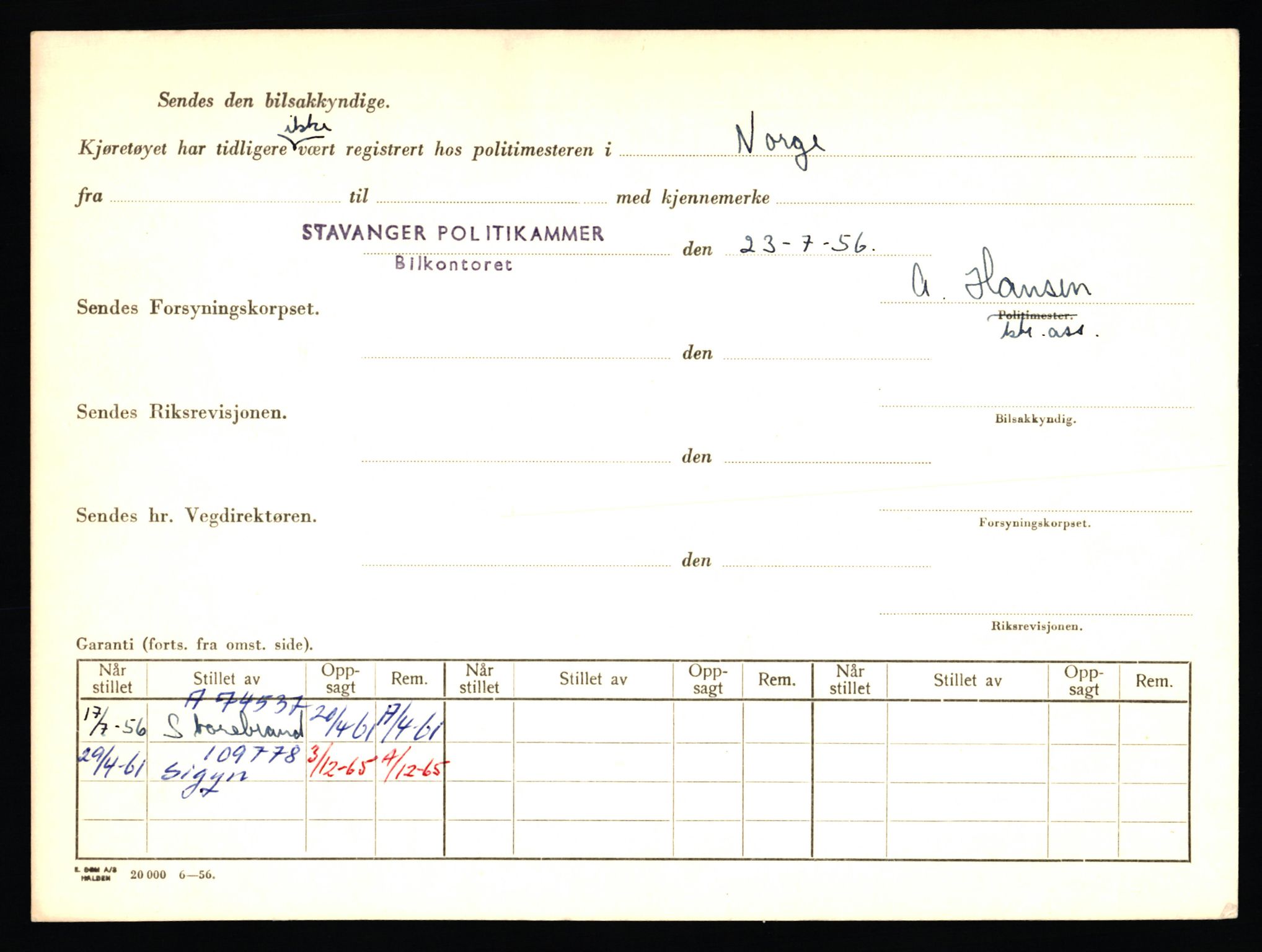 Stavanger trafikkstasjon, AV/SAST-A-101942/0/F/L0012: L-4200 - L-4699, 1930-1971, p. 1532