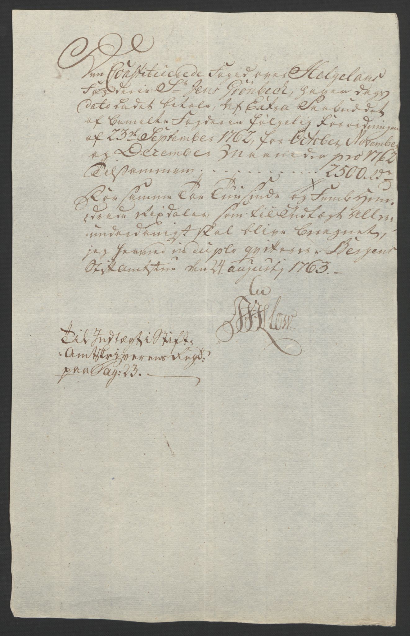 Rentekammeret inntil 1814, Reviderte regnskaper, Fogderegnskap, RA/EA-4092/R65/L4573: Ekstraskatten Helgeland, 1762-1772, p. 16