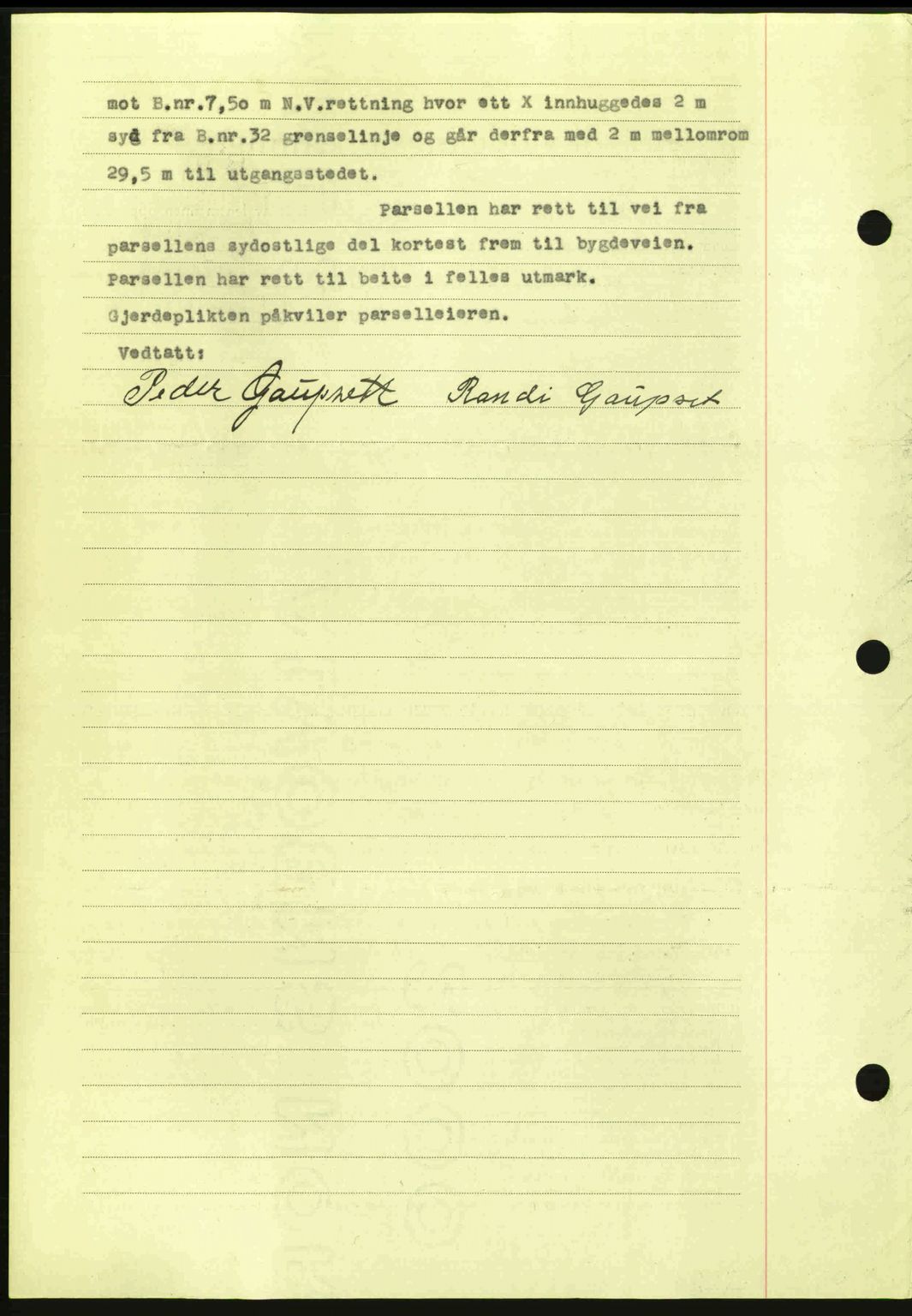 Nordmøre sorenskriveri, SAT/A-4132/1/2/2Ca: Mortgage book no. A96, 1943-1944, Diary no: : 2456/1943