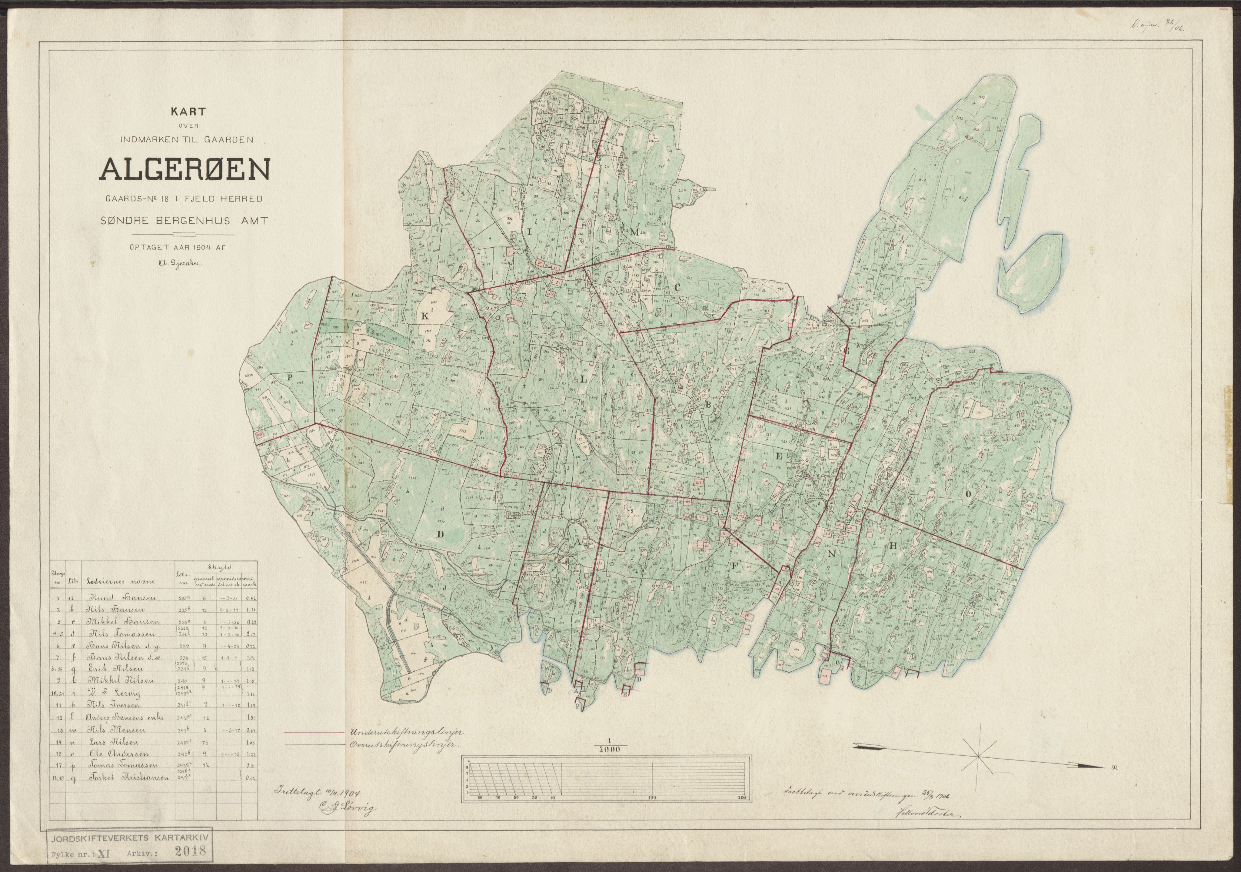 Jordskifteverkets kartarkiv, RA/S-3929/T, 1859-1988, p. 2204