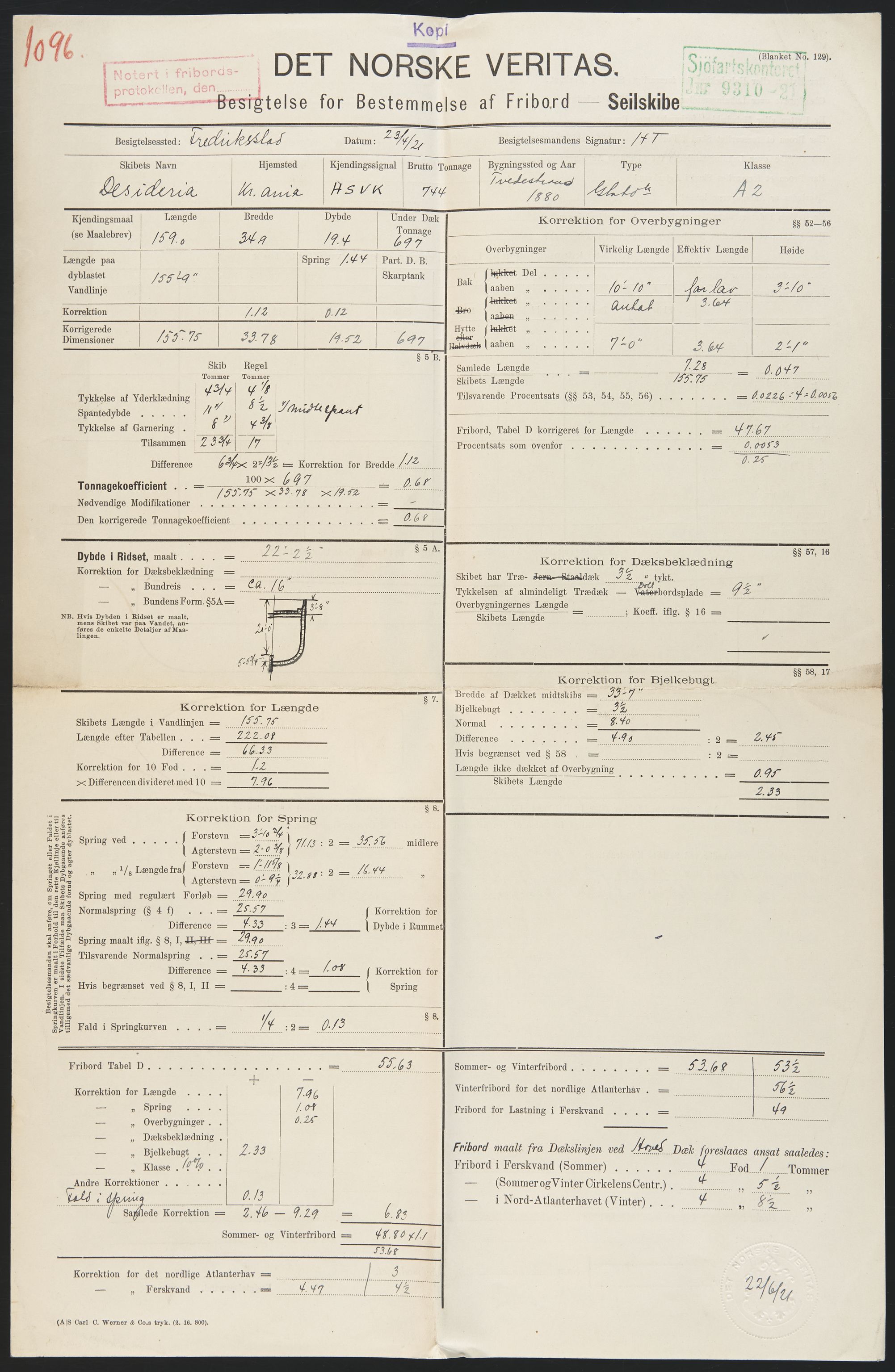 Sjøfartsdirektoratet med forløpere, skipsmapper slettede skip, AV/RA-S-4998/F/Fa/L0239: --, 1851-1931, p. 5