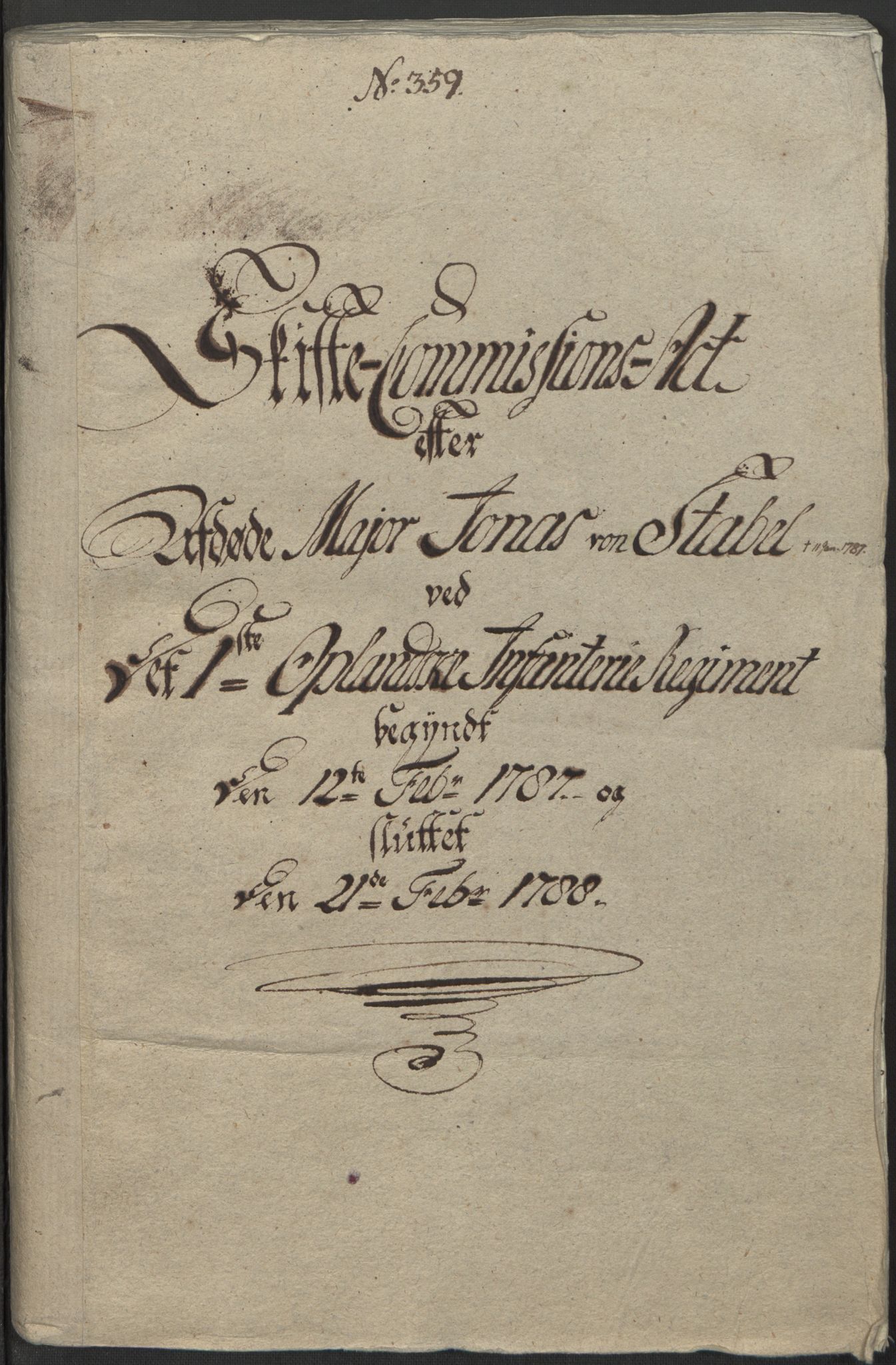 Forsvaret, Generalauditøren, AV/RA-RAFA-1772/F/Fj/Fja/L0033: --, 1744-1823, p. 545