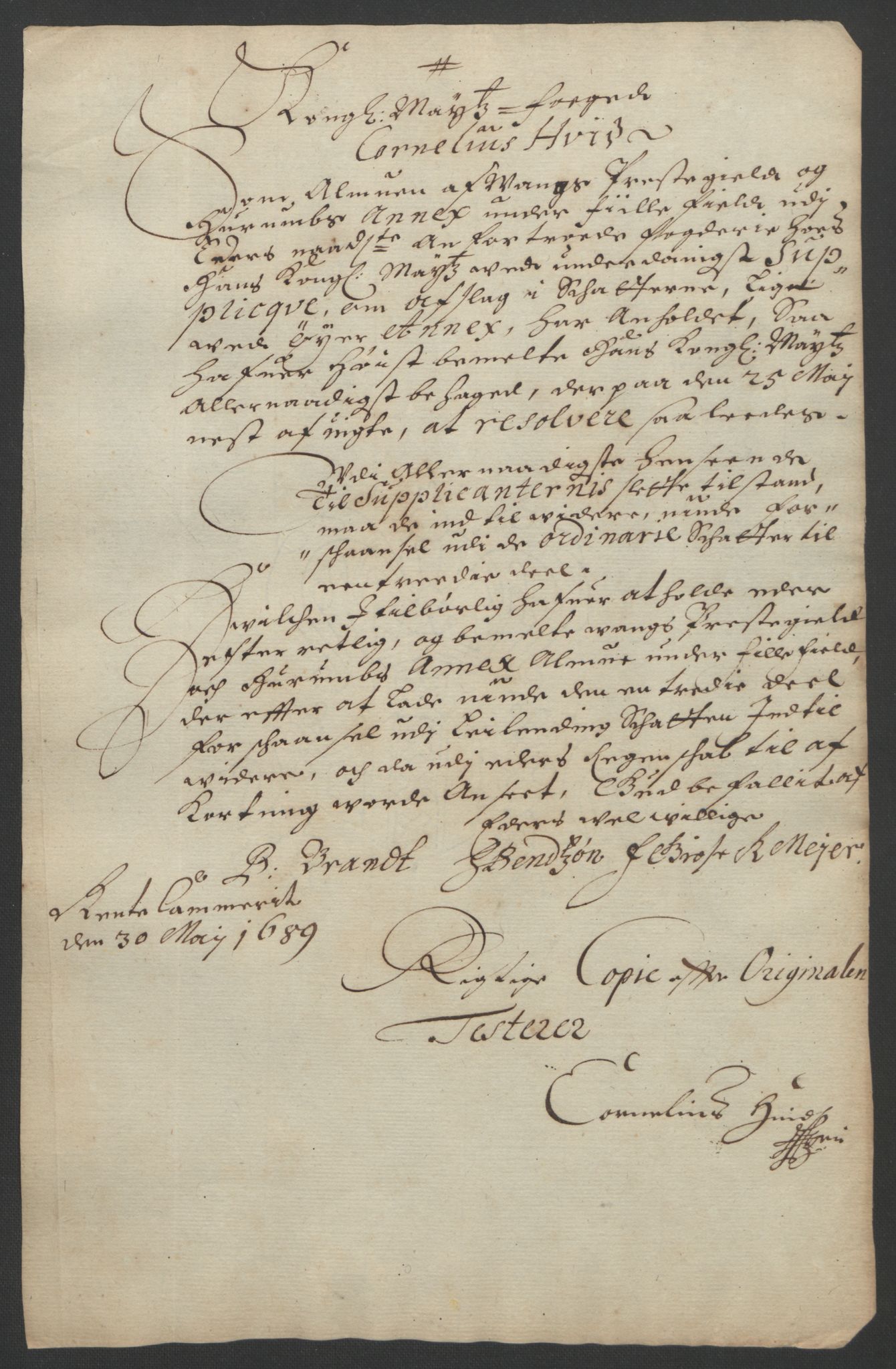 Rentekammeret inntil 1814, Reviderte regnskaper, Fogderegnskap, AV/RA-EA-4092/R18/L1290: Fogderegnskap Hadeland, Toten og Valdres, 1691, p. 268